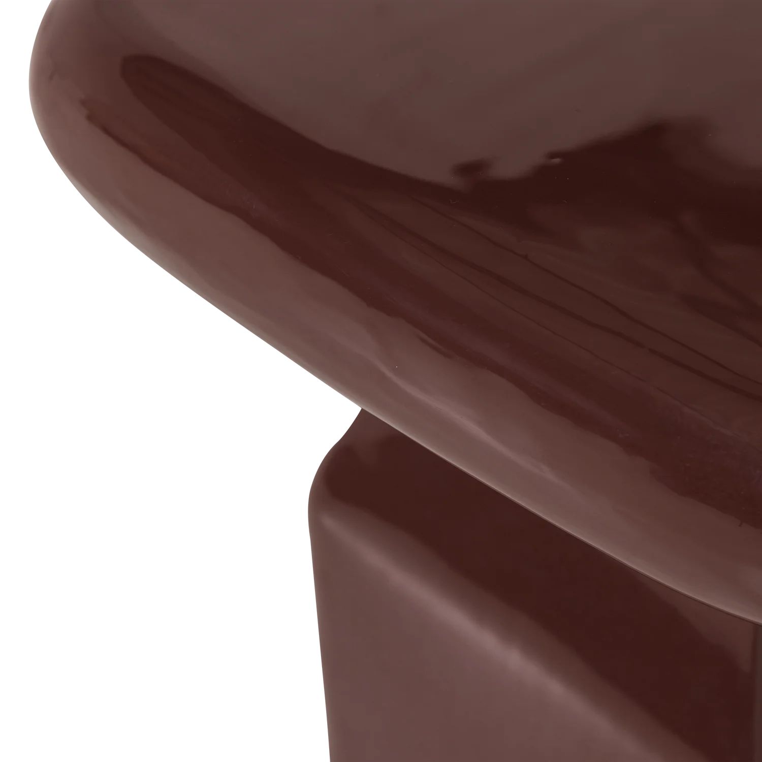 Side Table LOVA Burgundy
