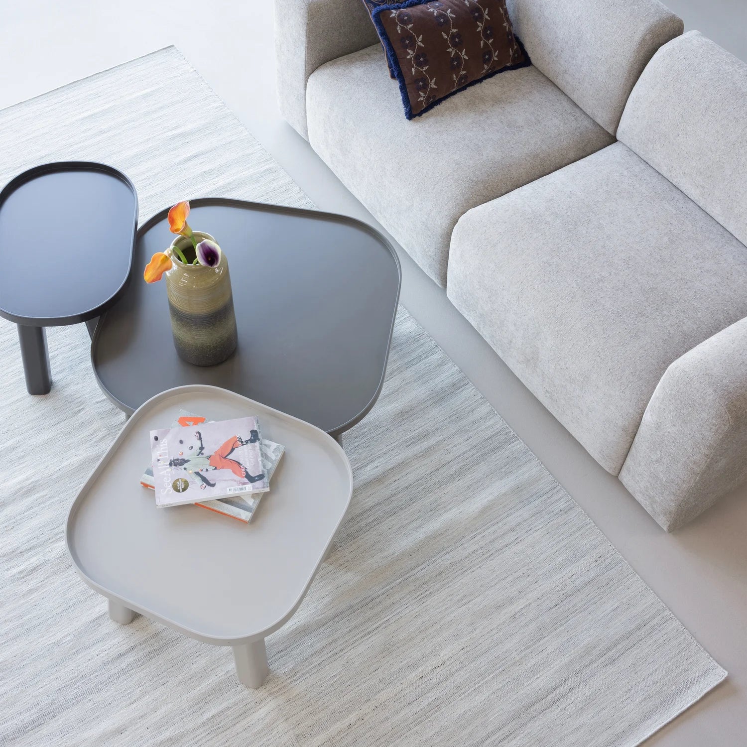 MOSA Side Table in Brown