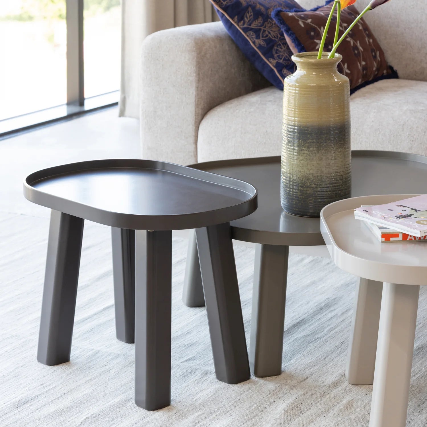 MOSA Side Table in Brown