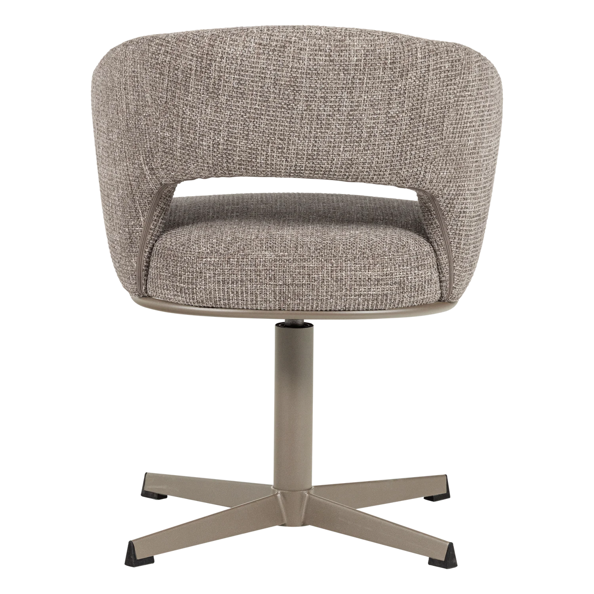 LIBI Swivel Chair in Sand Melange