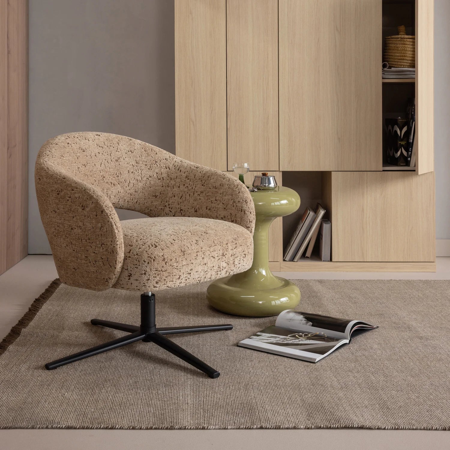 Sand PICO Swivel Chair