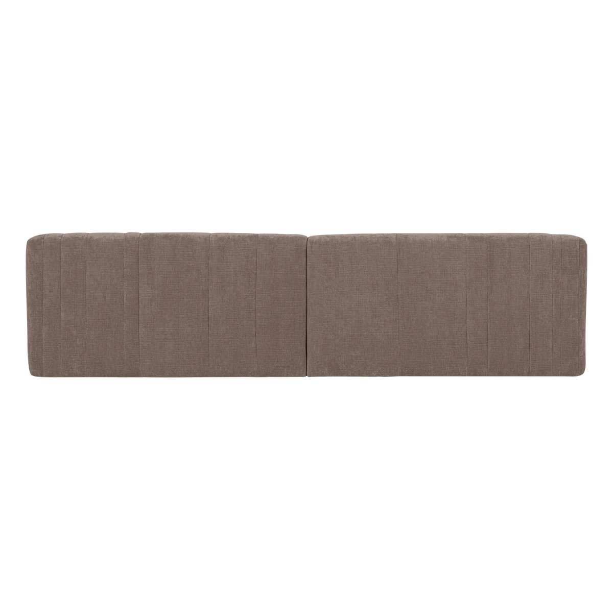 OMAIRE 4-Seater Sofa Taupe Chenille