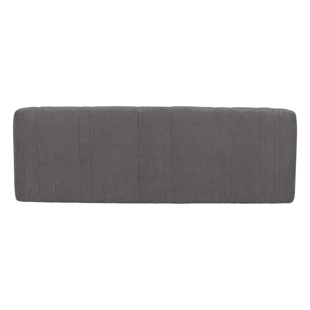 2-Seater Sofa OMAIRE Gray Chenille