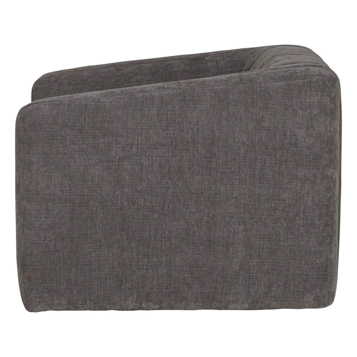 OMAIRE Armchair Gray Chenille