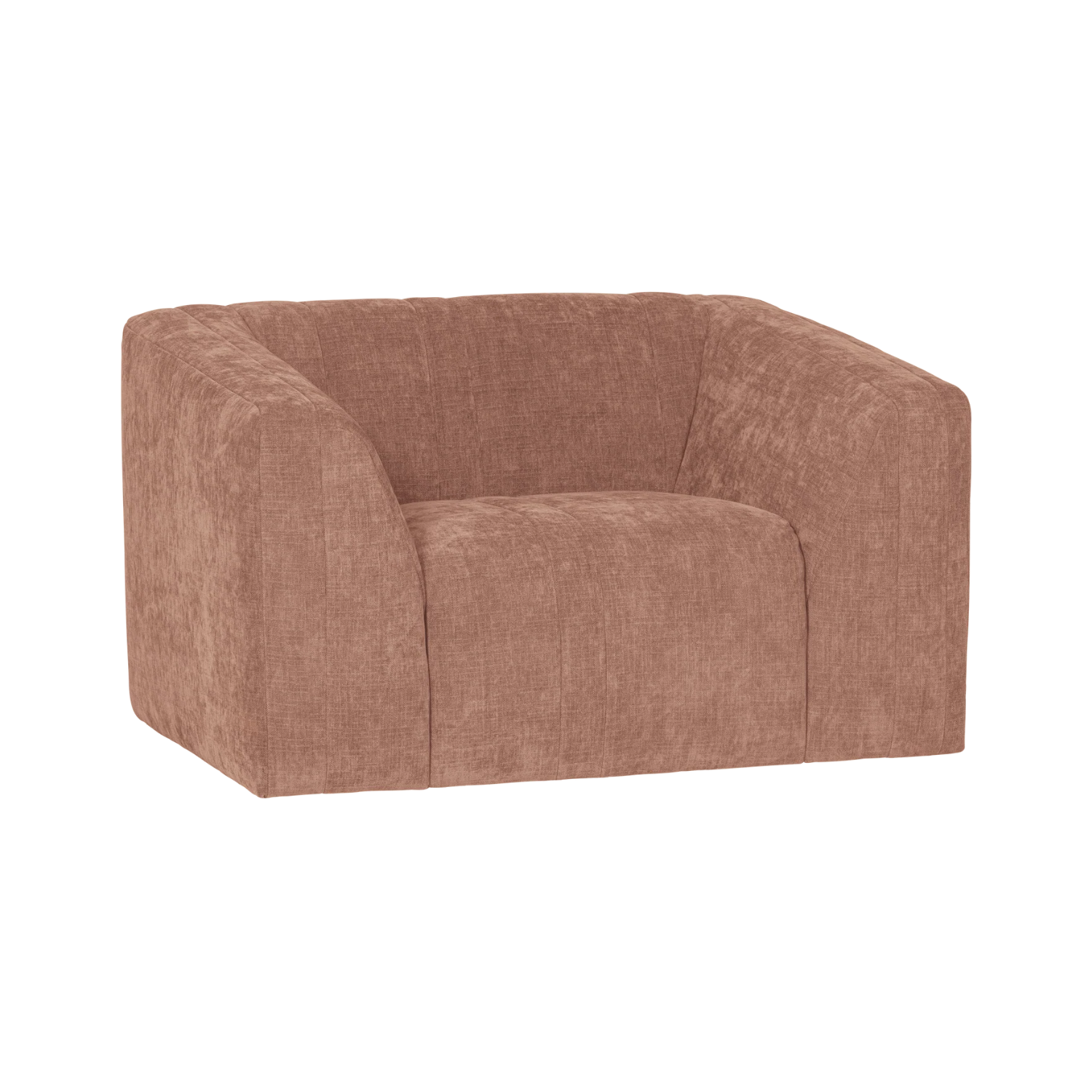 Omaire Armchair Pink Chenille