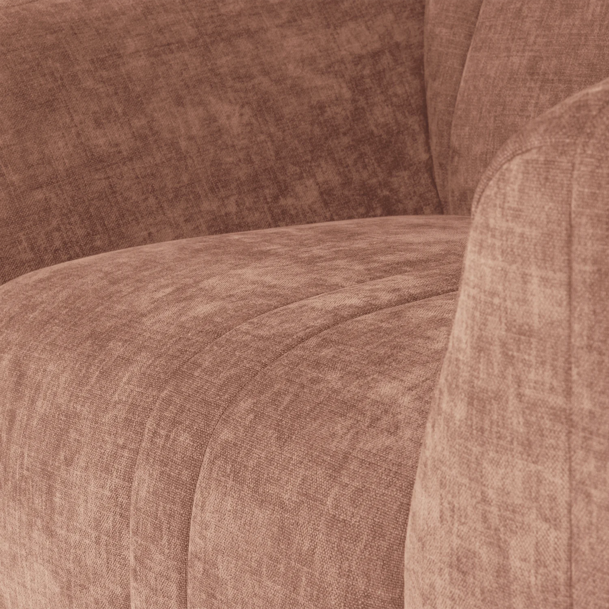 Omaire Armchair Pink Chenille