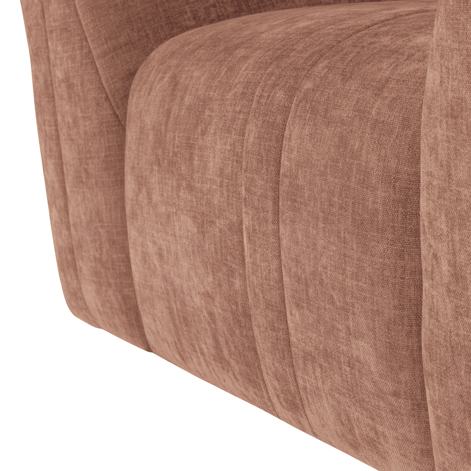 Omaire Armchair Pink Chenille