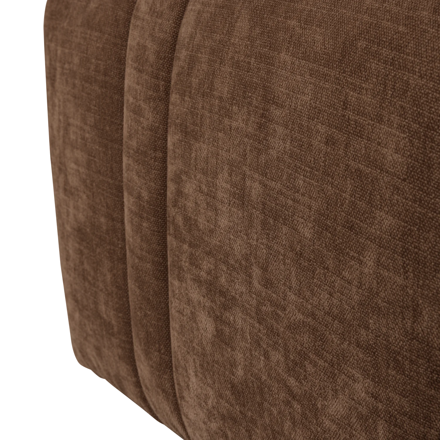OMAIRE Puff brown chenille