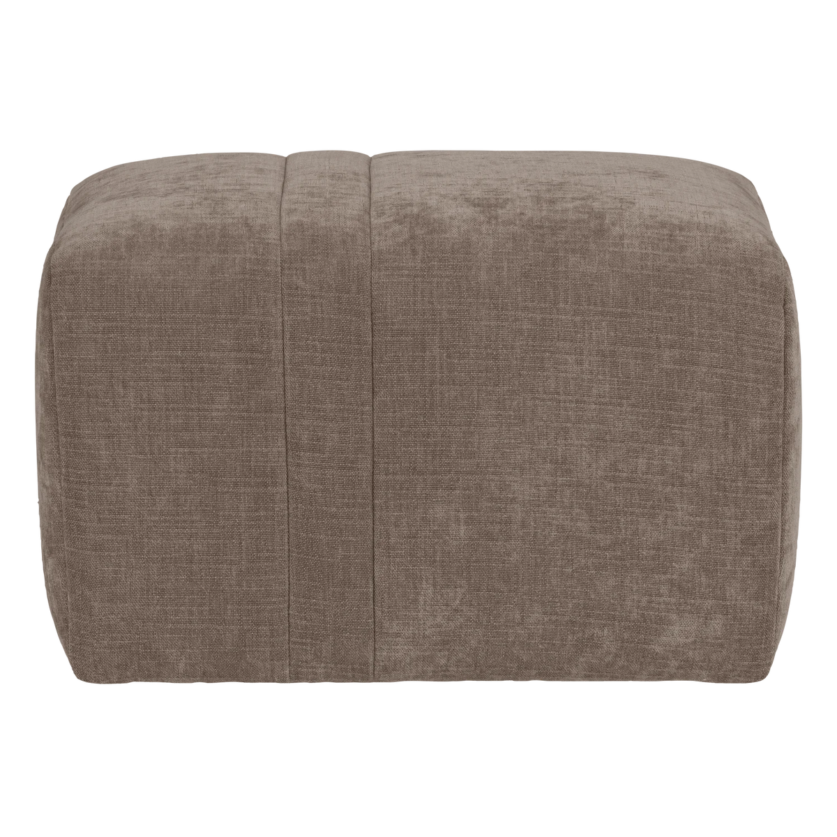 OMAIRE Puff taupe chenille