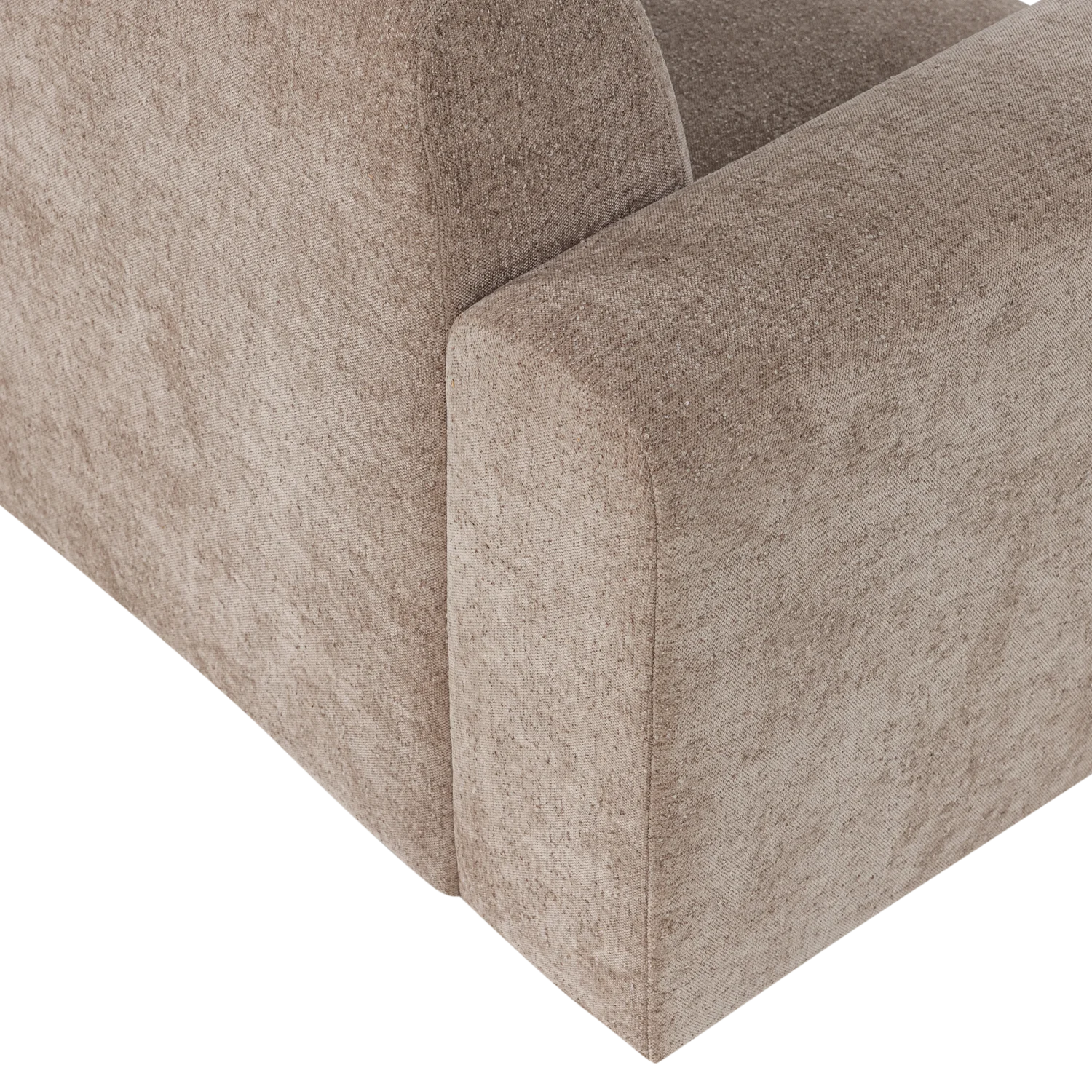 2-Seater Sofa UMINA Beige Chenille