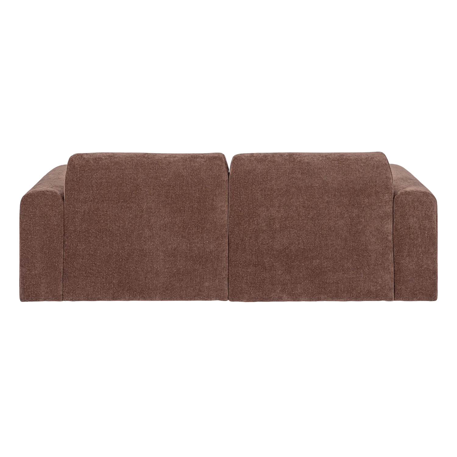 2-Seater Sofa UMINA Pink-Brown Chenille
