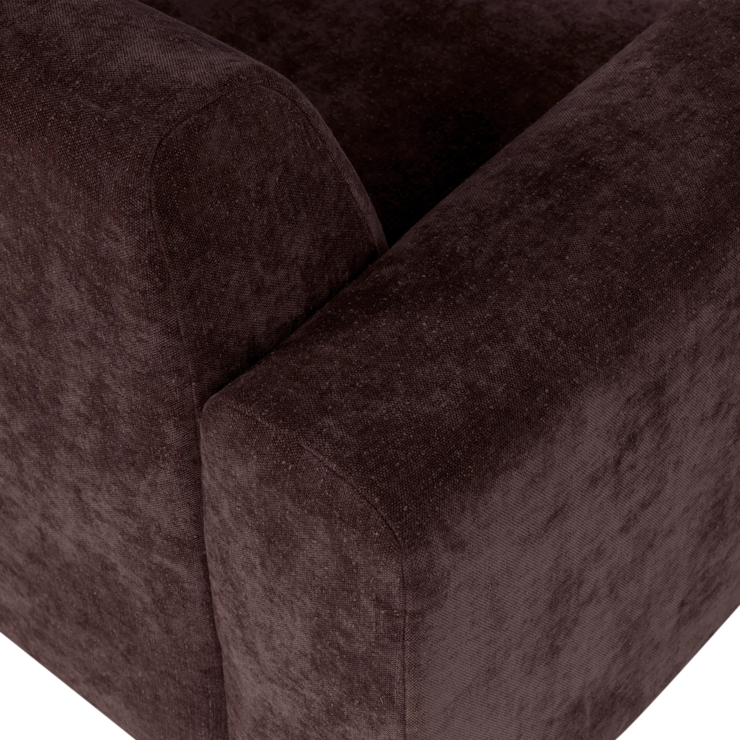 UMINA Armchair in Dark Burgundy