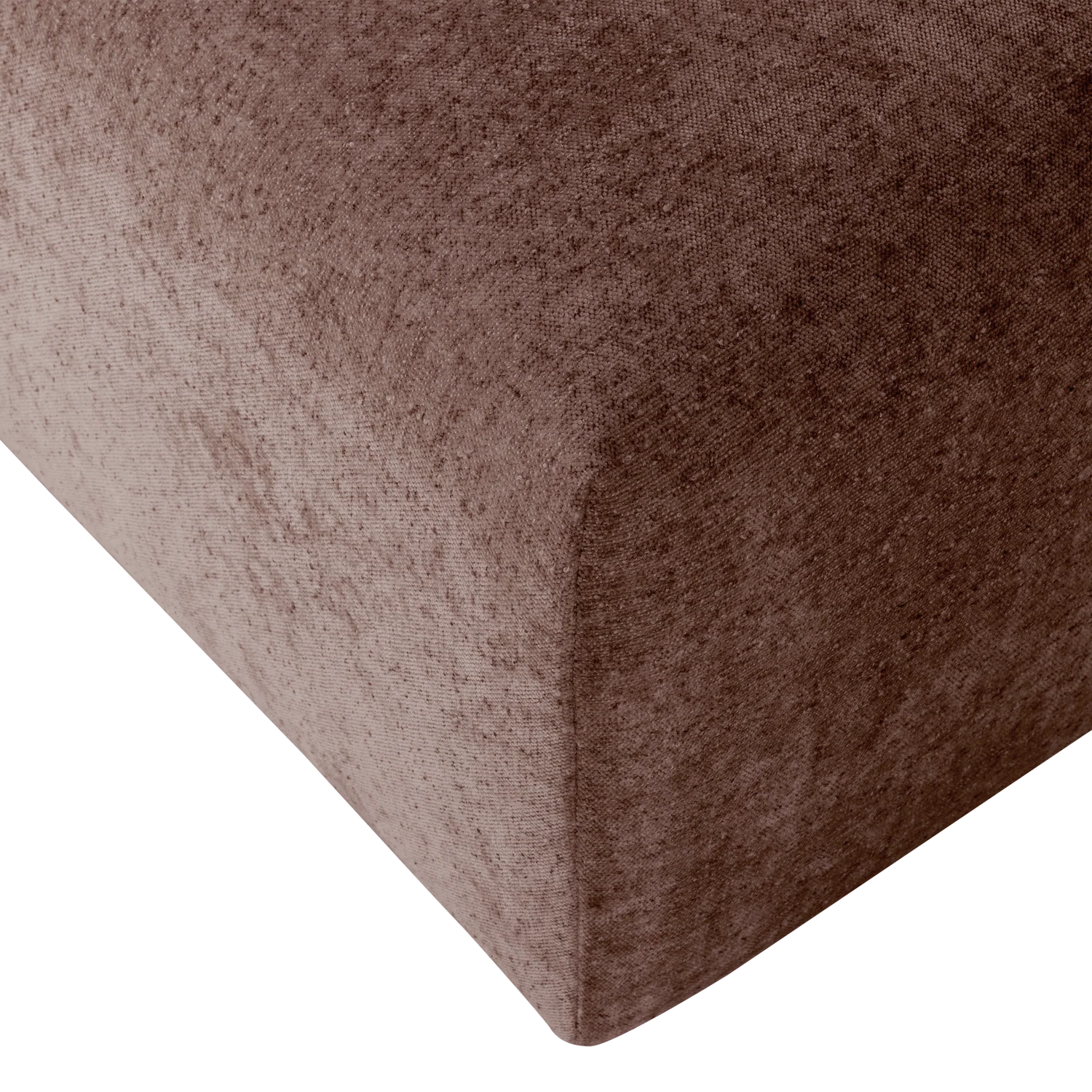 UMINA Puff in Pink-Brown Chenille