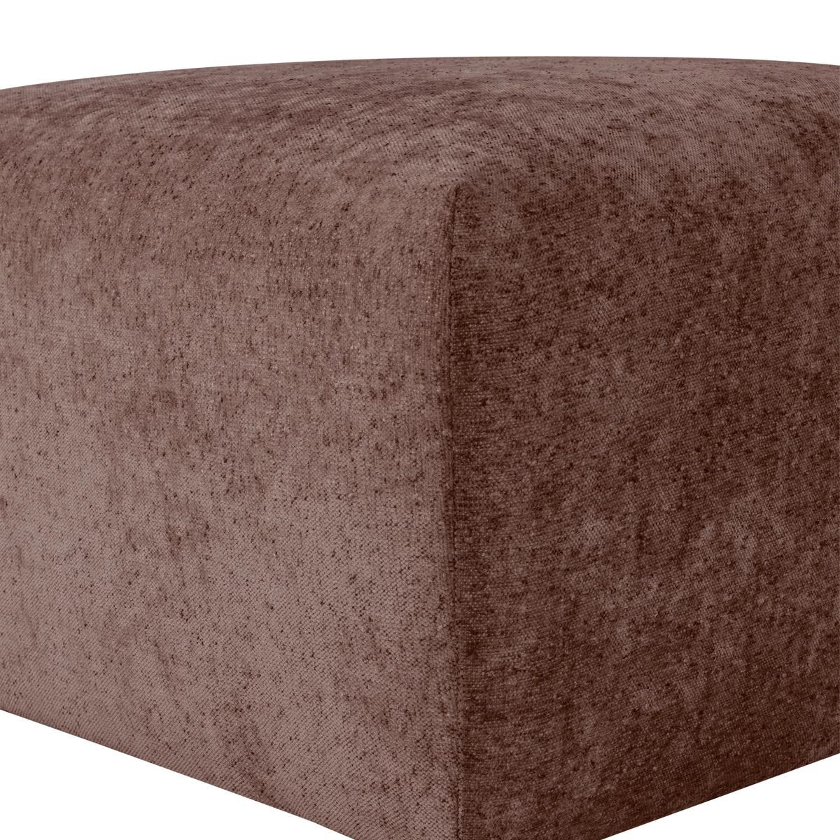 UMINA Puff in Pink-Brown Chenille