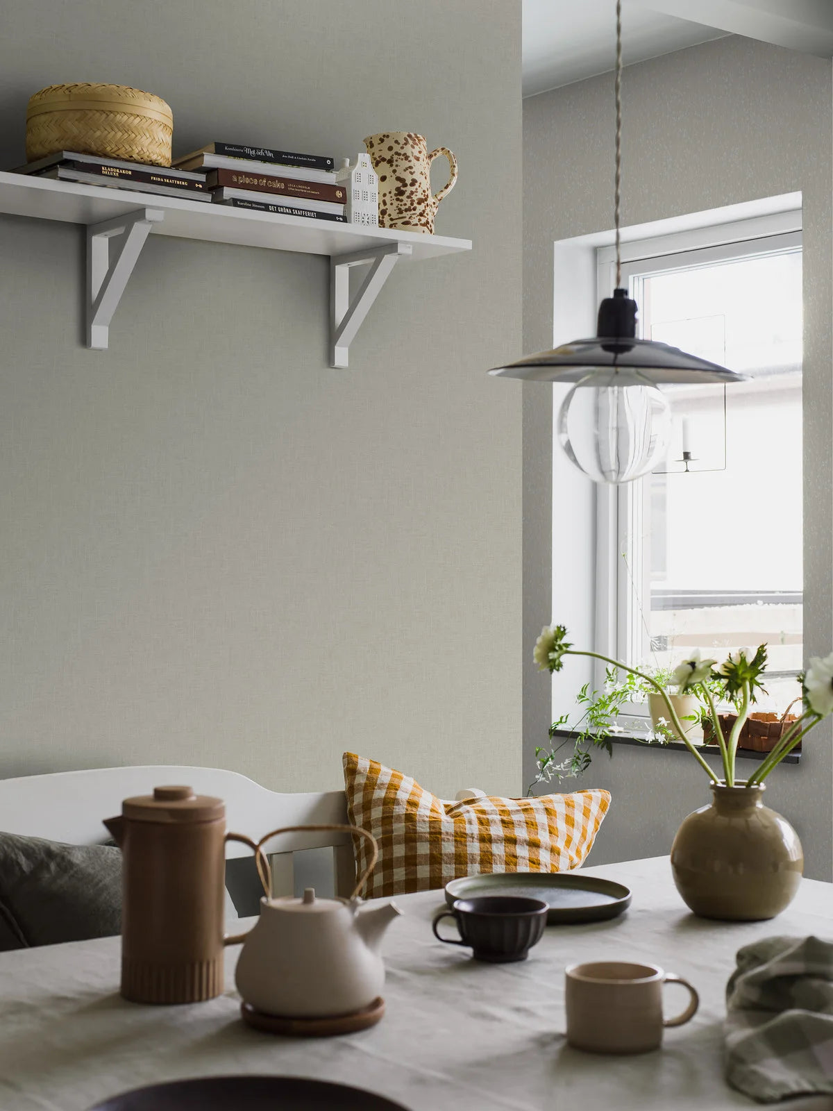 Vlies-Tapete Papier strukturiert VEGA grün