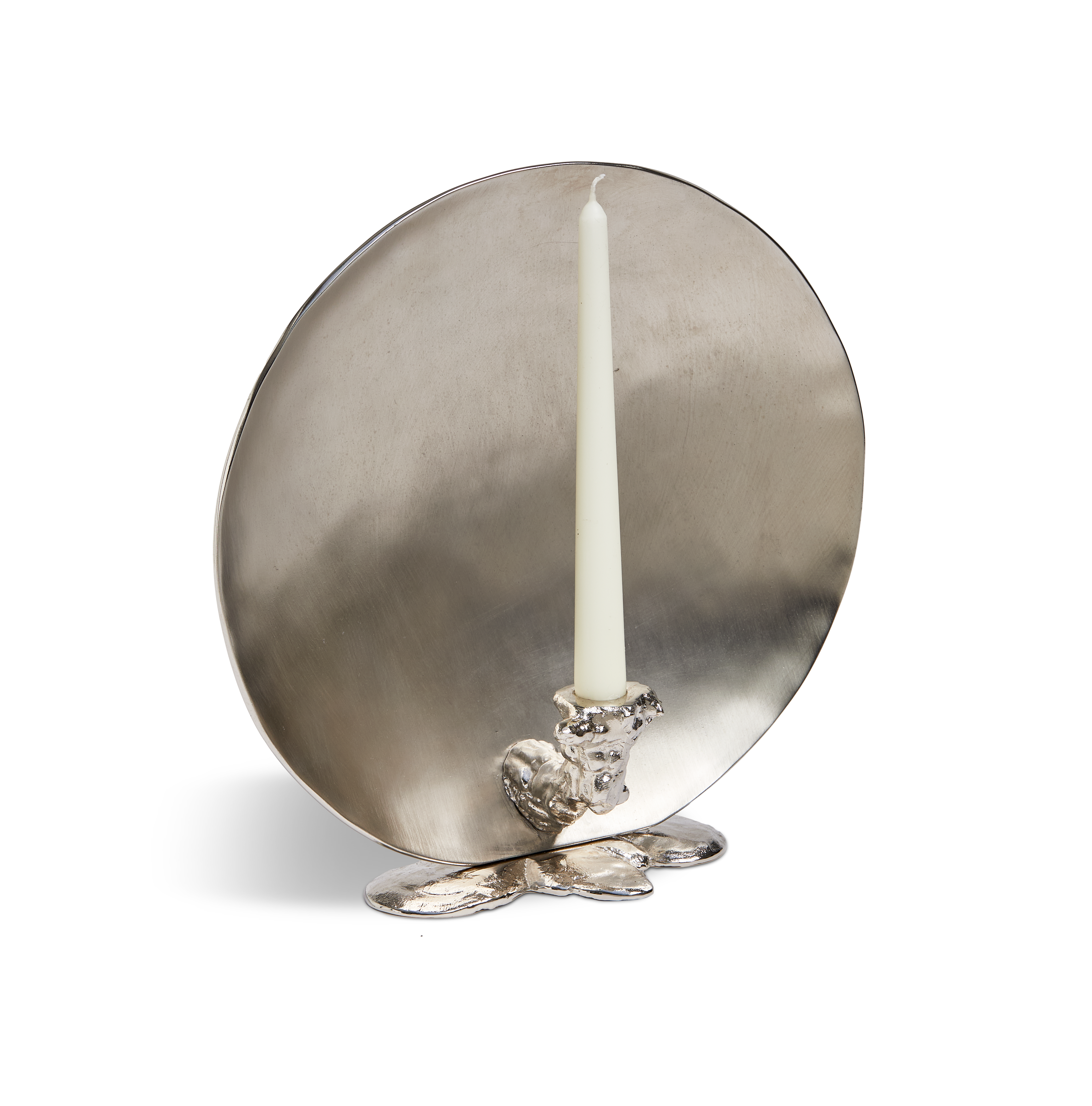 Spherical Drip Metal Candle Holder