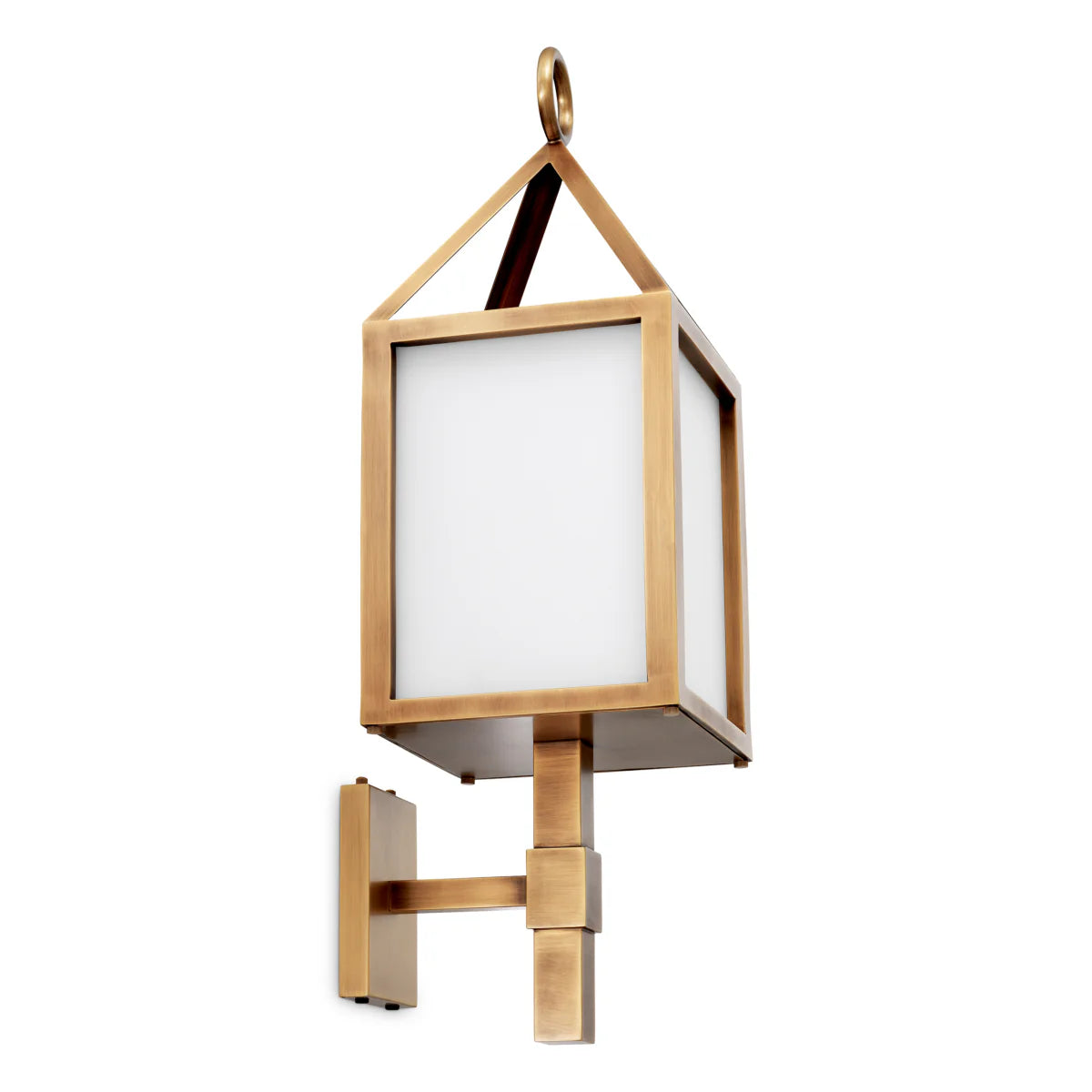 Antique Gold RISERVA Outdoor Wall Light