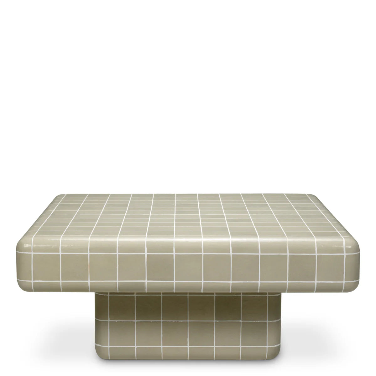 MATEO Outdoor Coffee Table Warm Gray