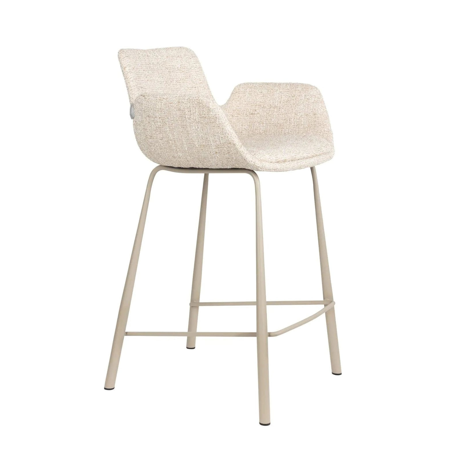 BRIT Bar Stool in Beige Melange