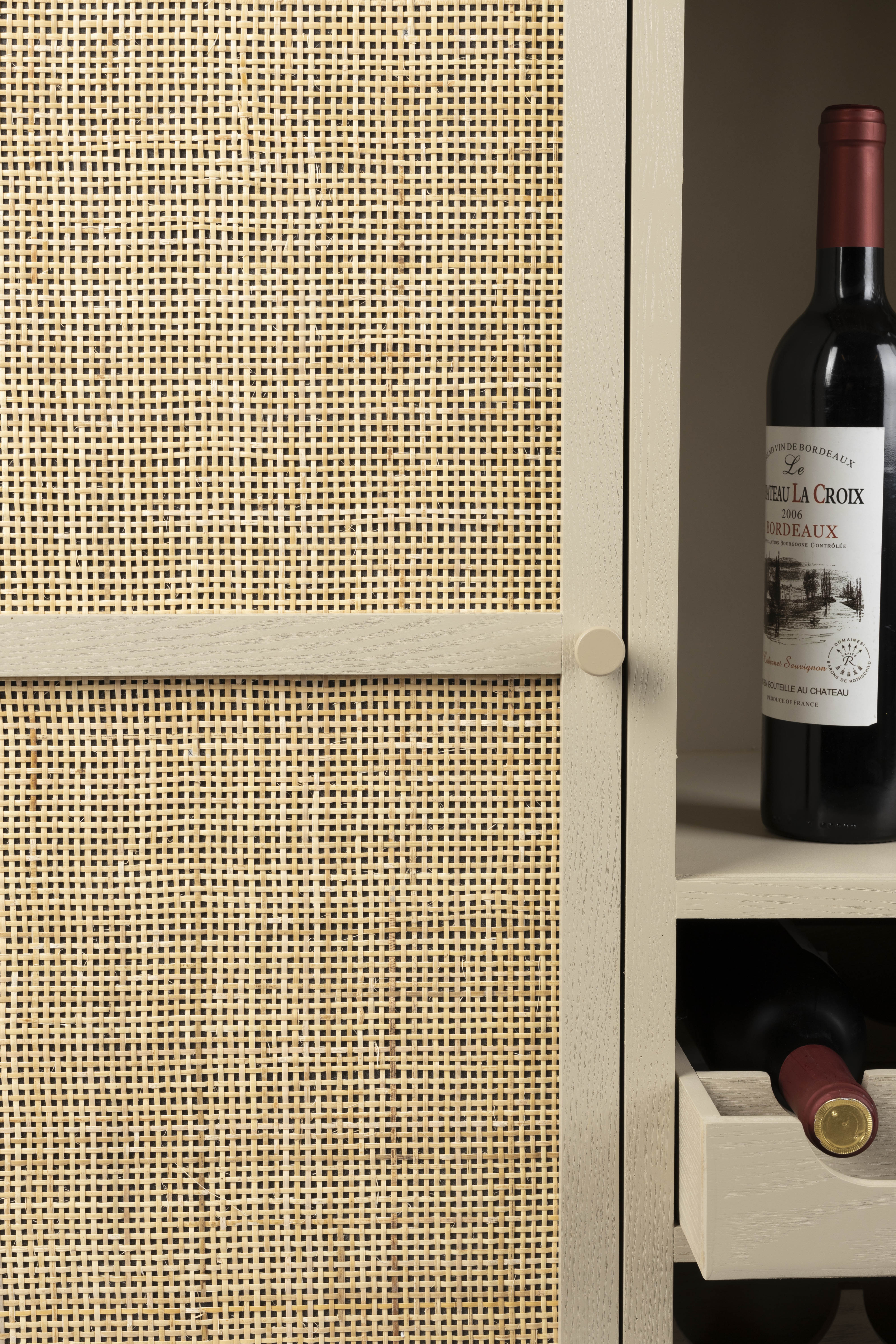 Wine Cabinet Amaya Low White Label Living    Eye on Design