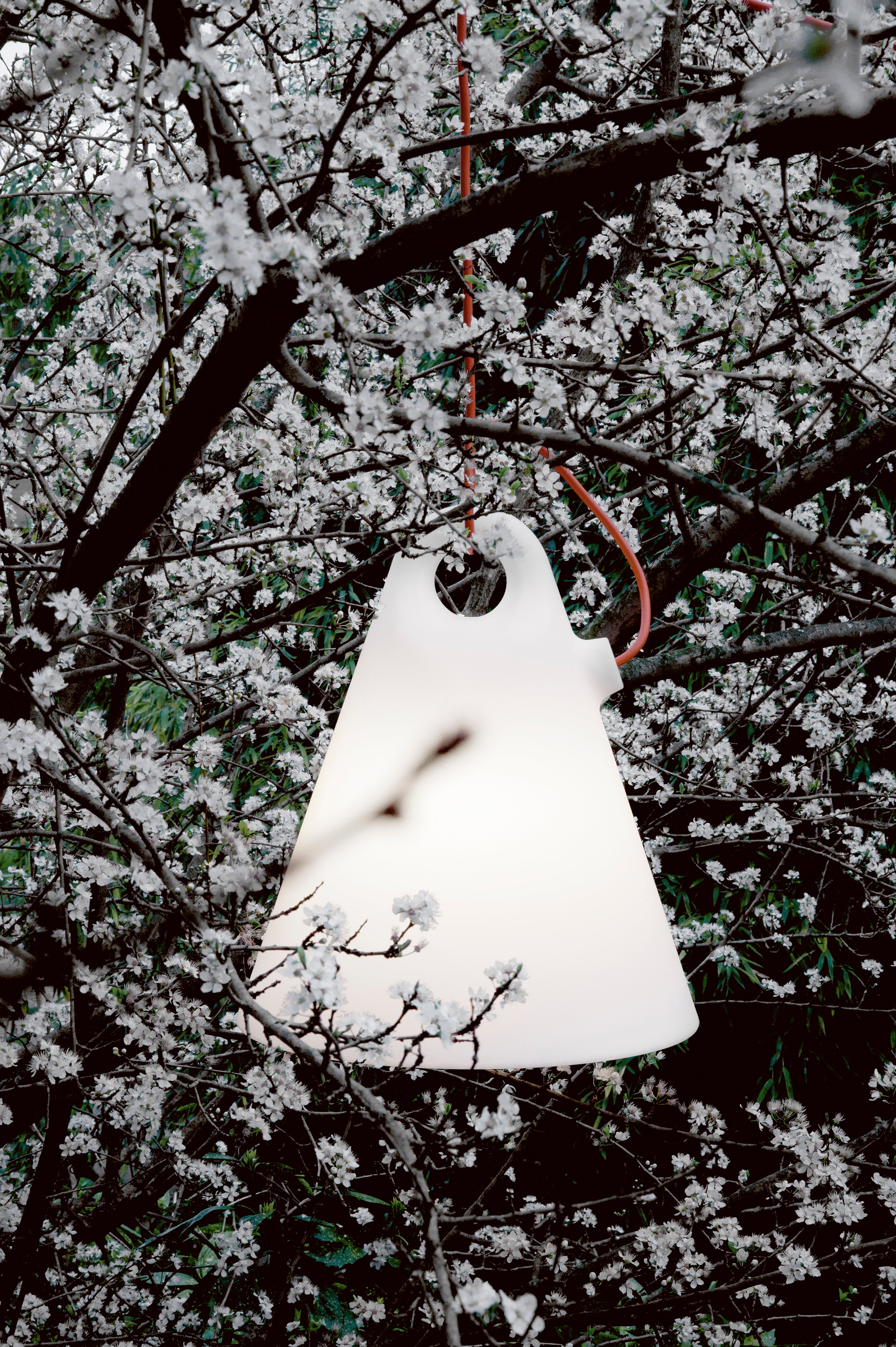 TRILLY White Outdoor Pendant Lamp