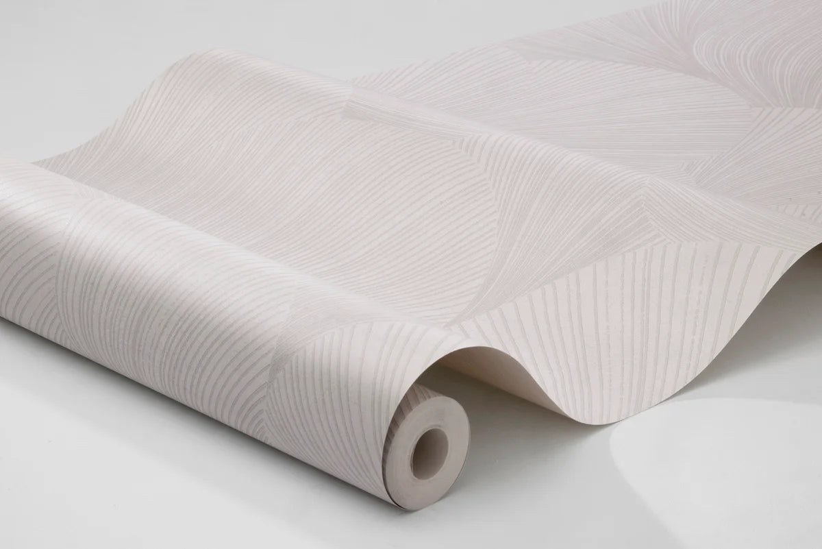 Vlies-Tapete mit abstraktem Muster MIRAGE gebrochenes Weiß