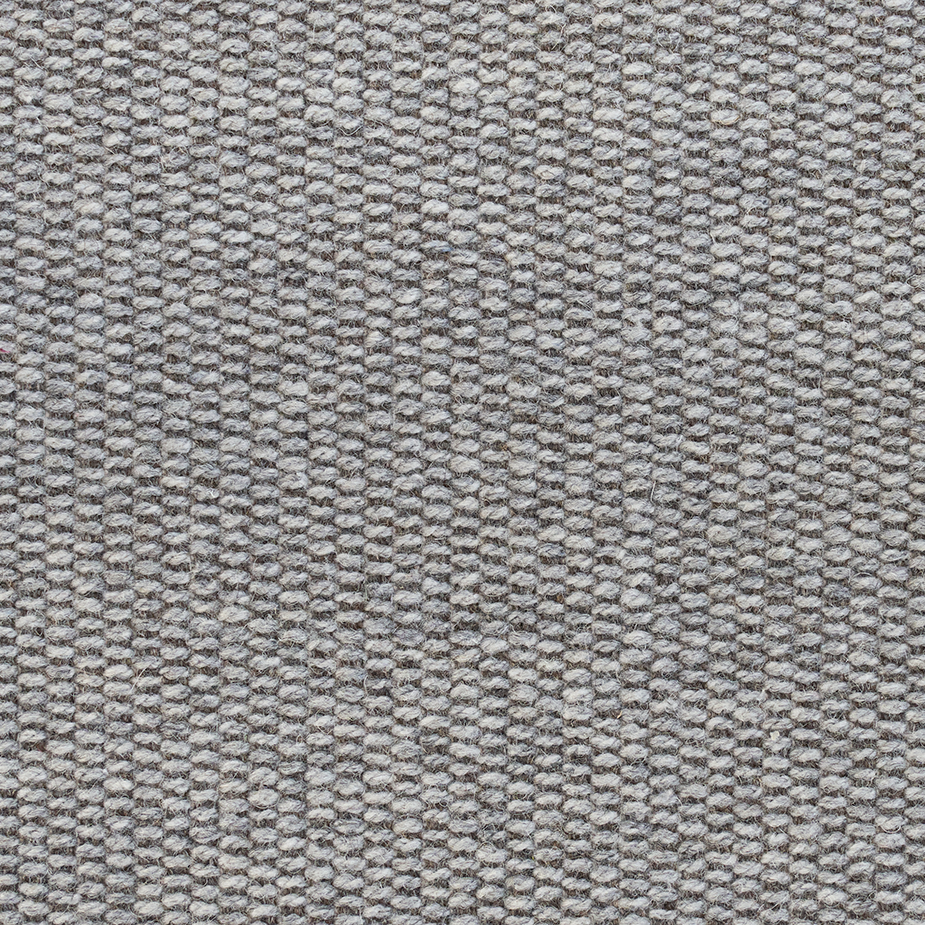 3-Seater Sofa LOFT Gray Fabric Brook with Black Base