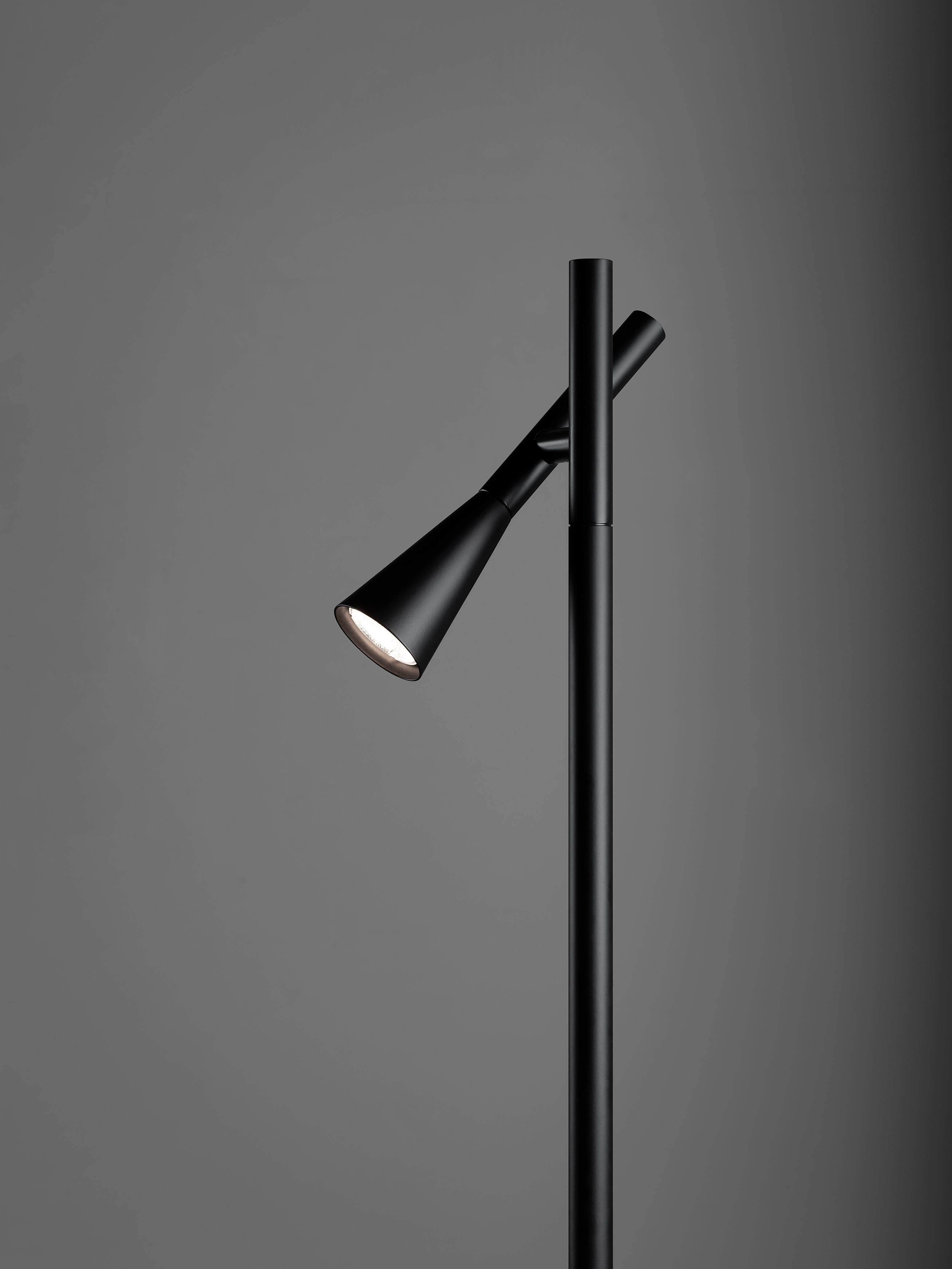 Lampa podłogowa COLIBRÌ czarny