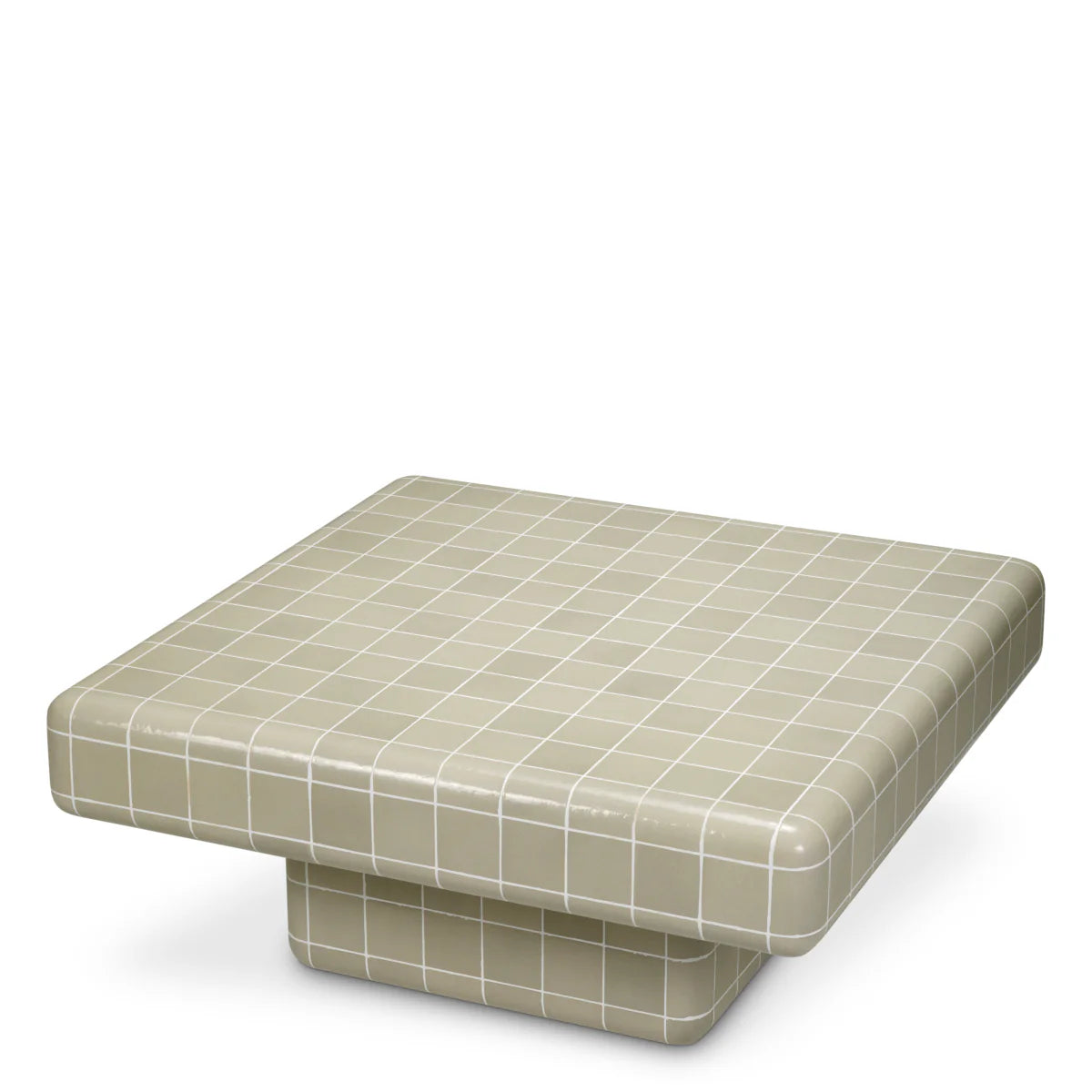 MATEO Outdoor Coffee Table Warm Gray