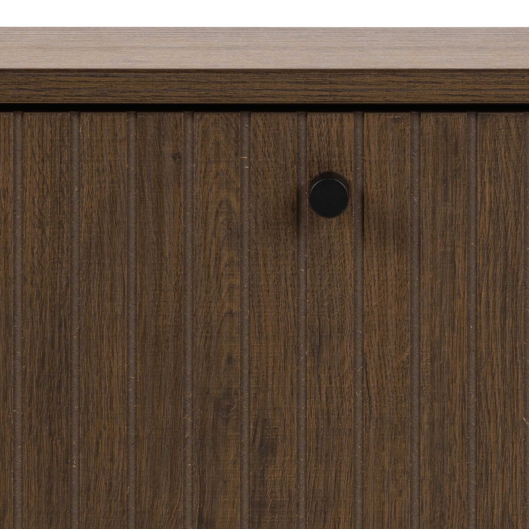 Albany's shoe cabinet dark melaamin oak