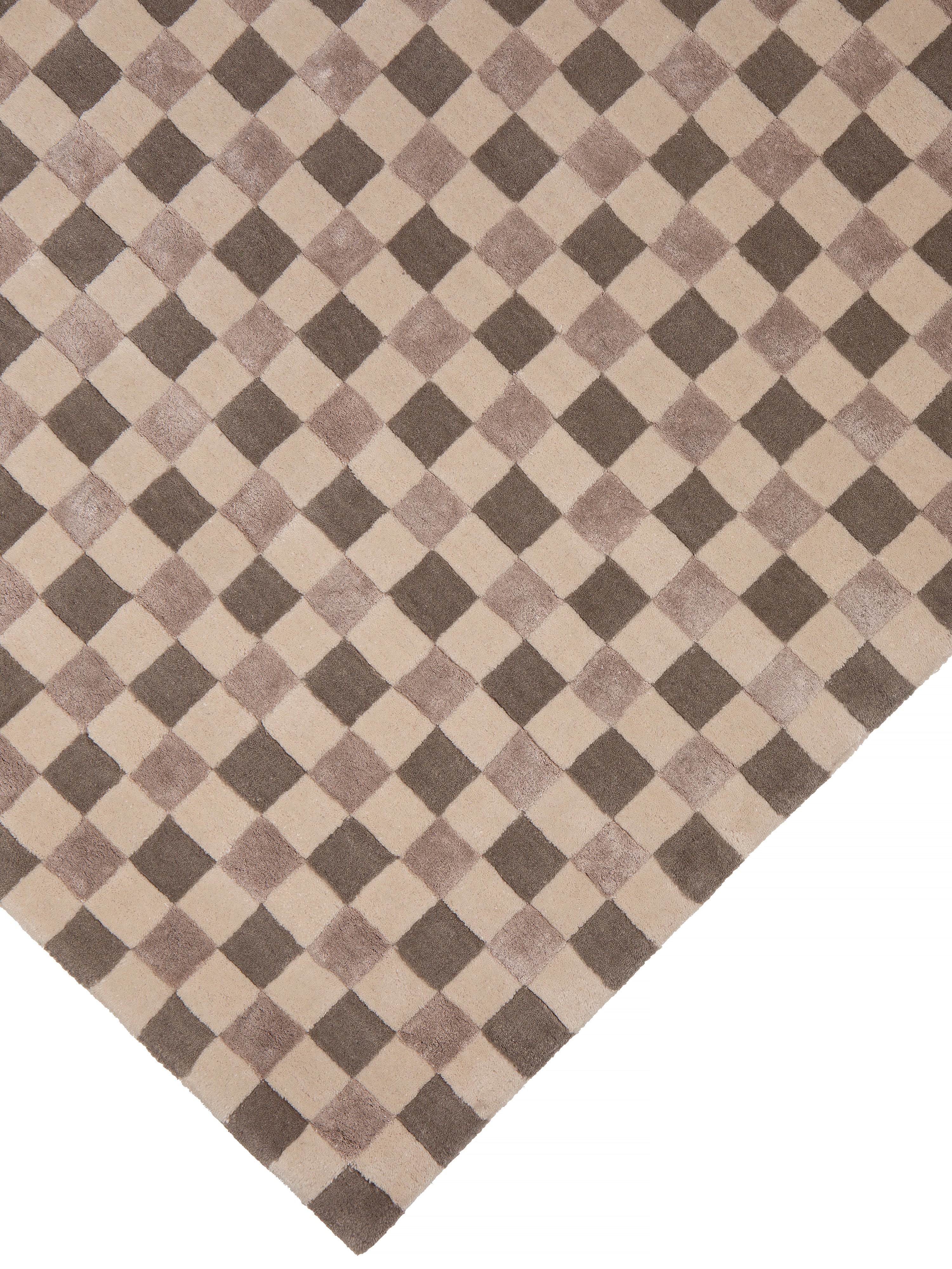 FLICKER beige rug with light gray [Amelia]