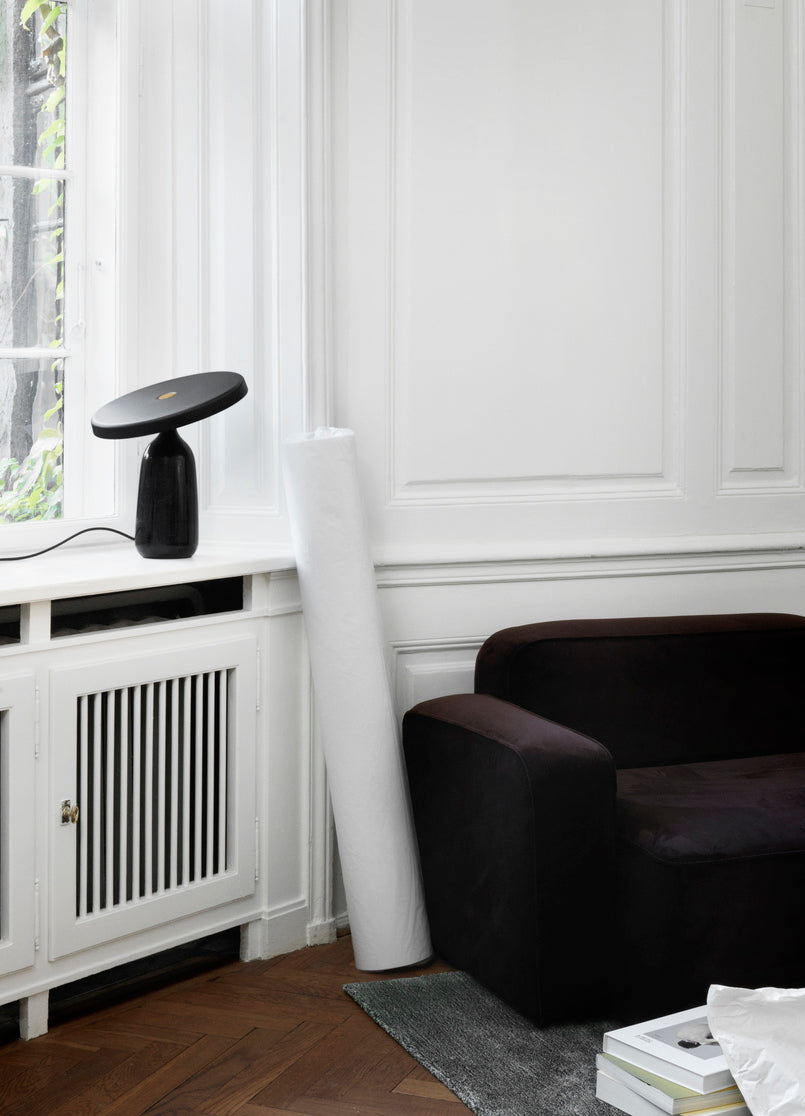 Eddy Black Tischlampe