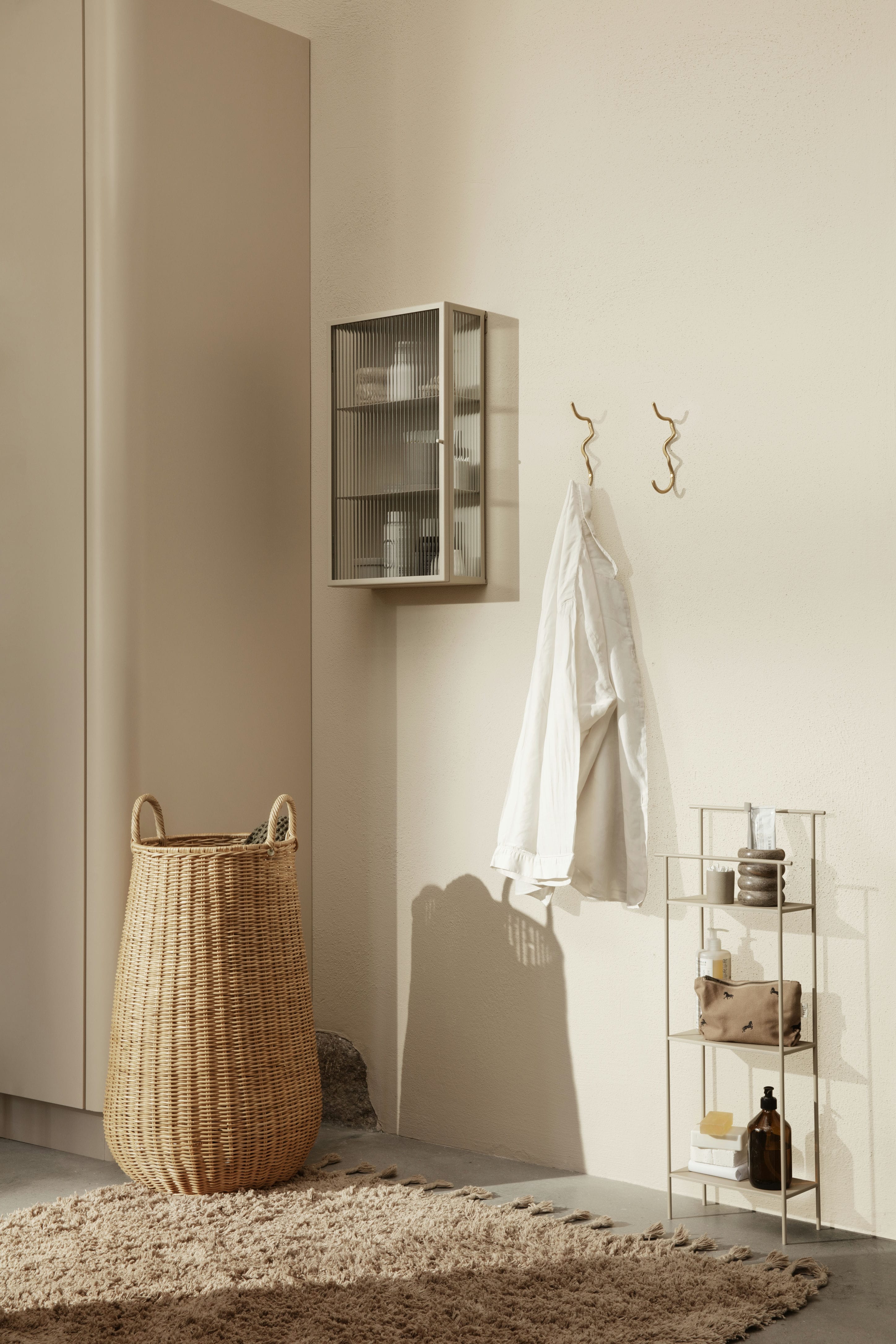 Haze beige hanging cabinet