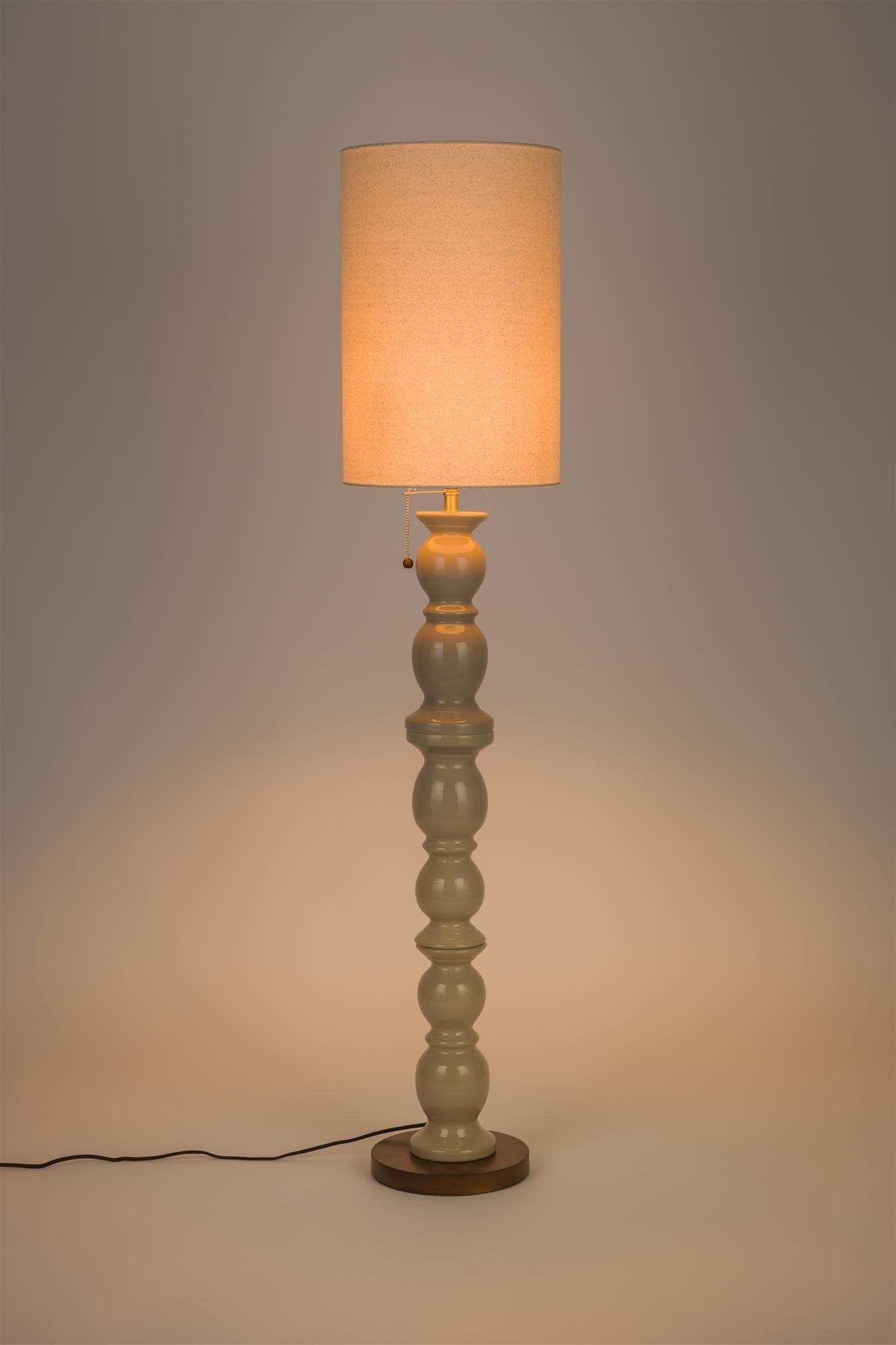 FLOOR lamp Brew beige ceramics