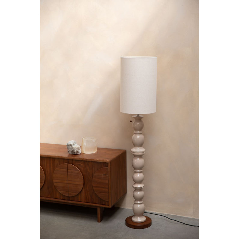 FLOOR lamp Brew beige ceramics