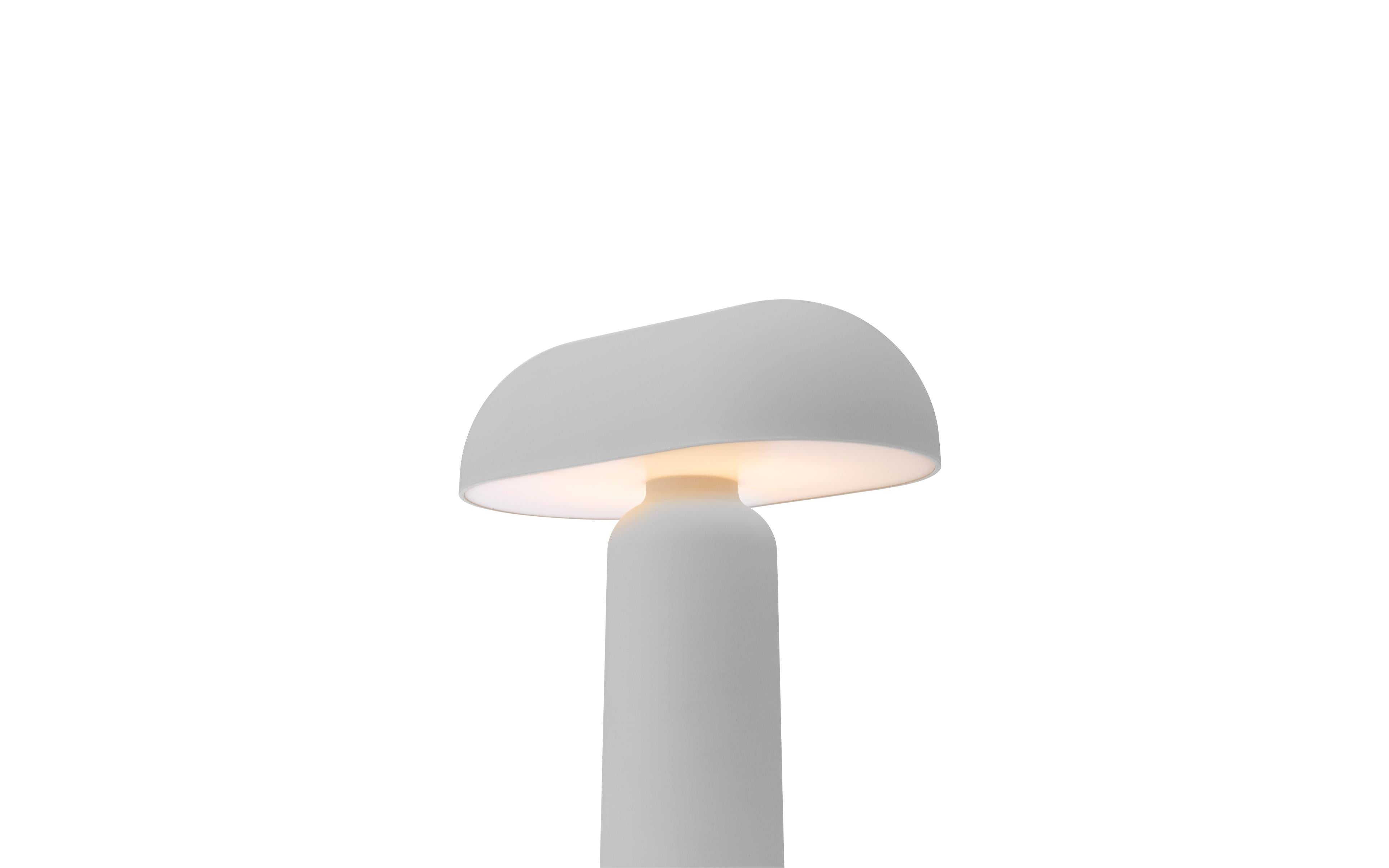 PORTA tragbare Lampe grau