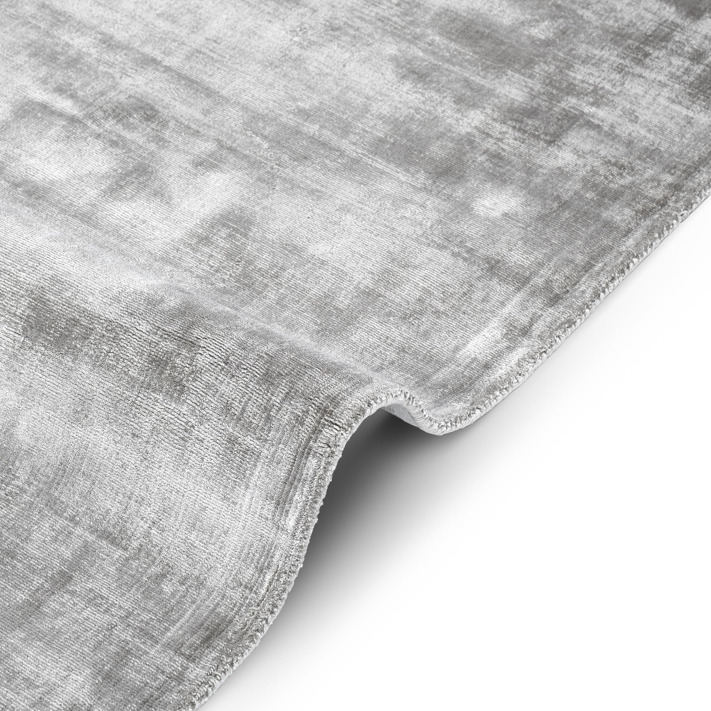 Runder Teppich DESERT grau