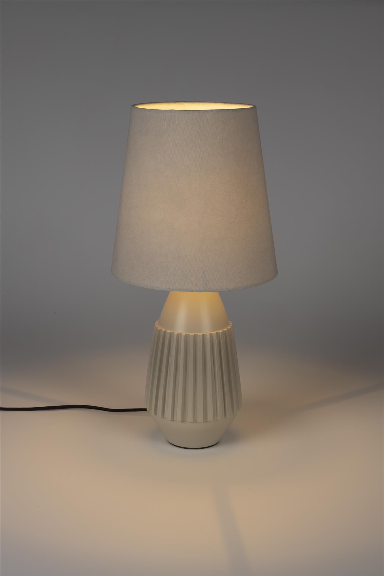 Tischlampe AYSA sandfarben