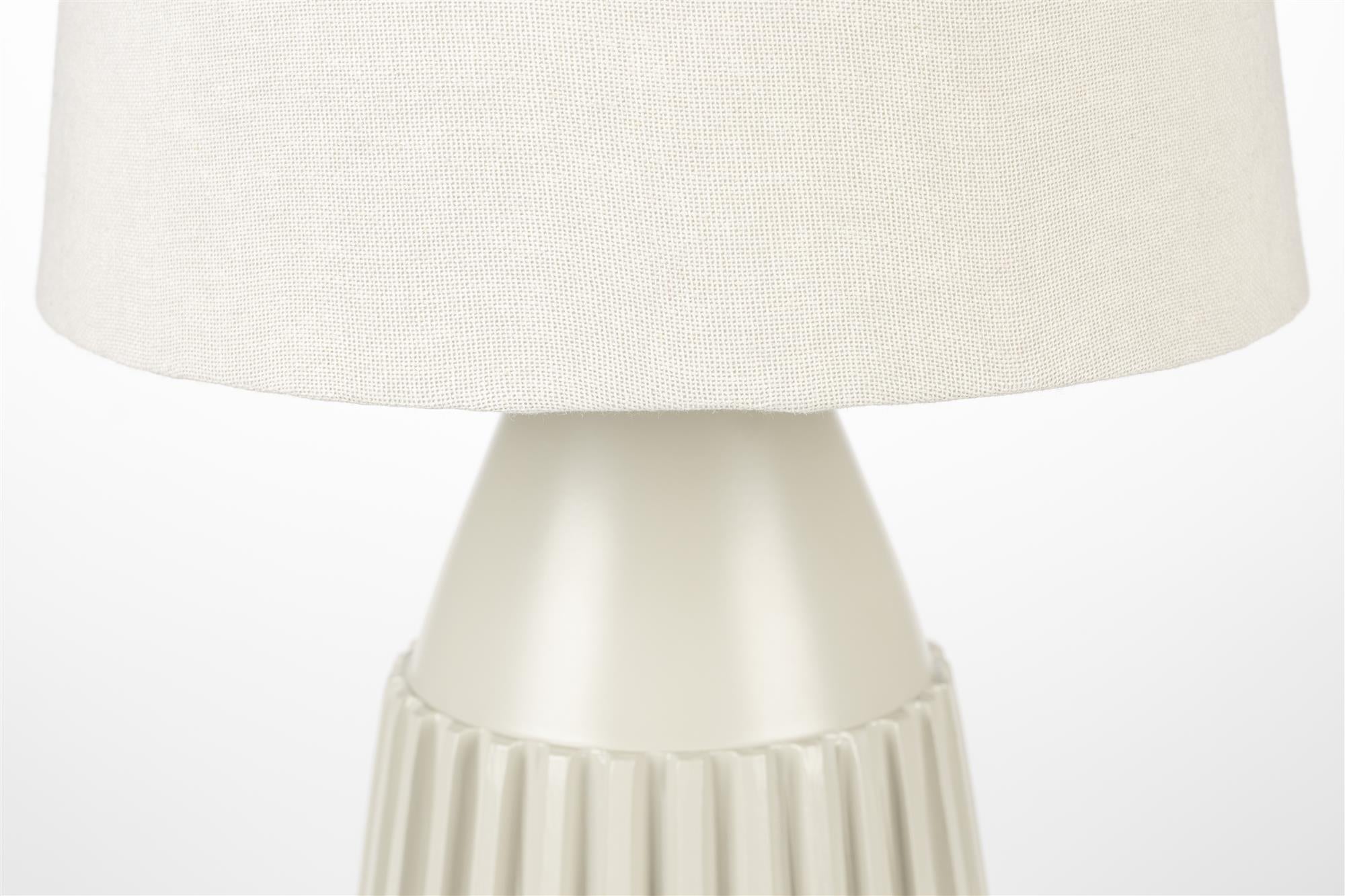 Tischlampe AYSA sandfarben