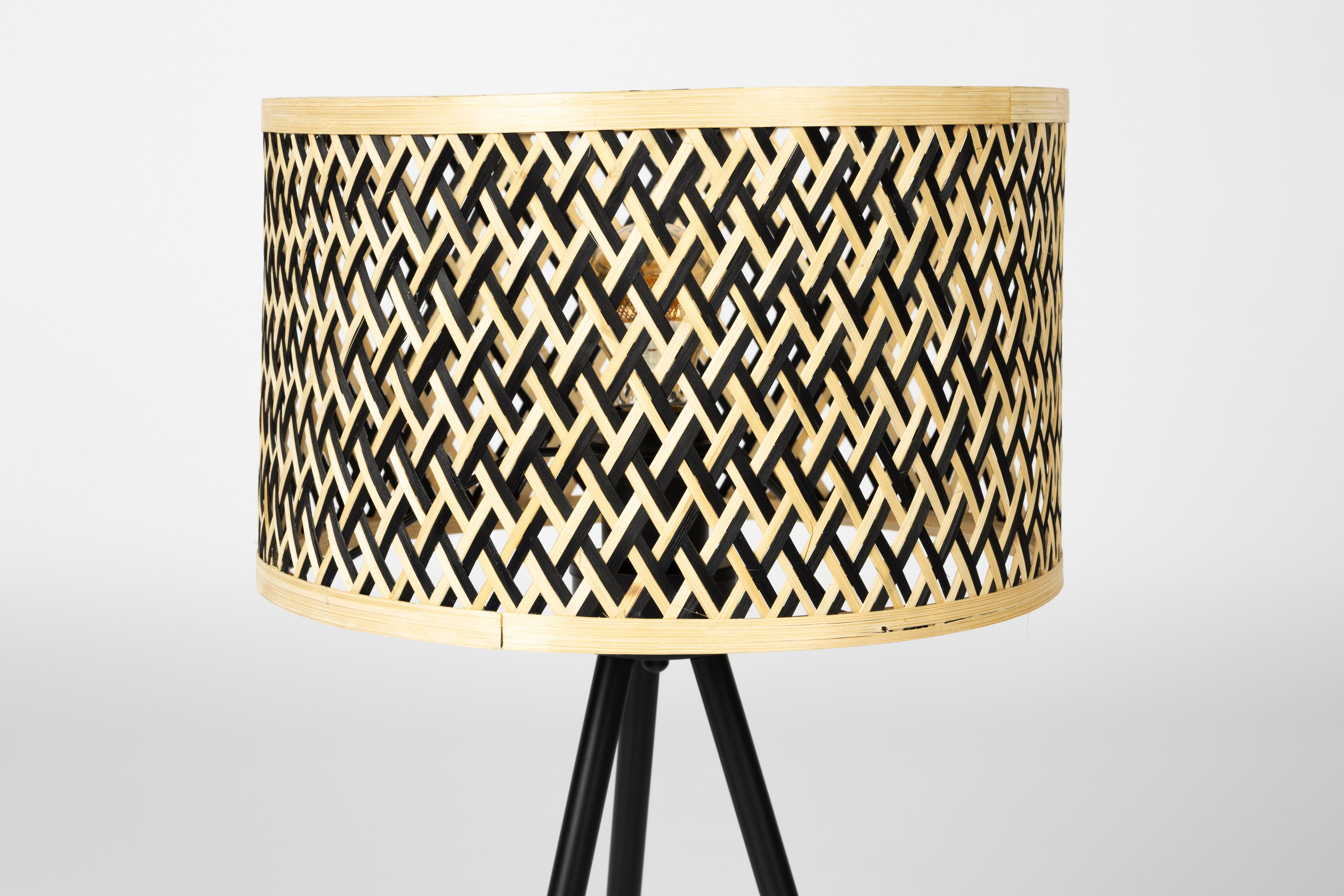 Table Lamp Isla Bamboo White Label Living    Eye on Design