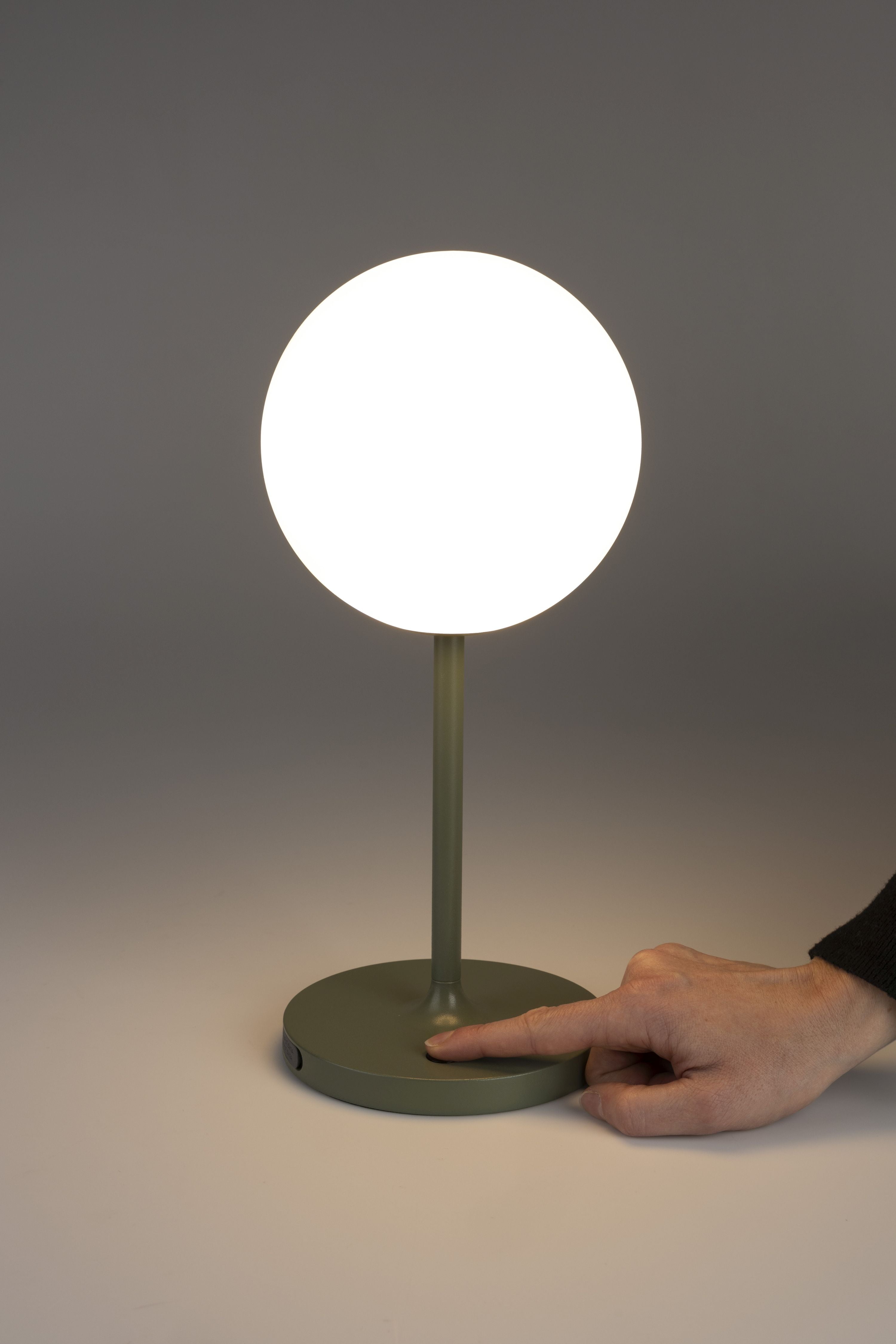 Table Lamp Hub Green White Label Living    Eye on Design