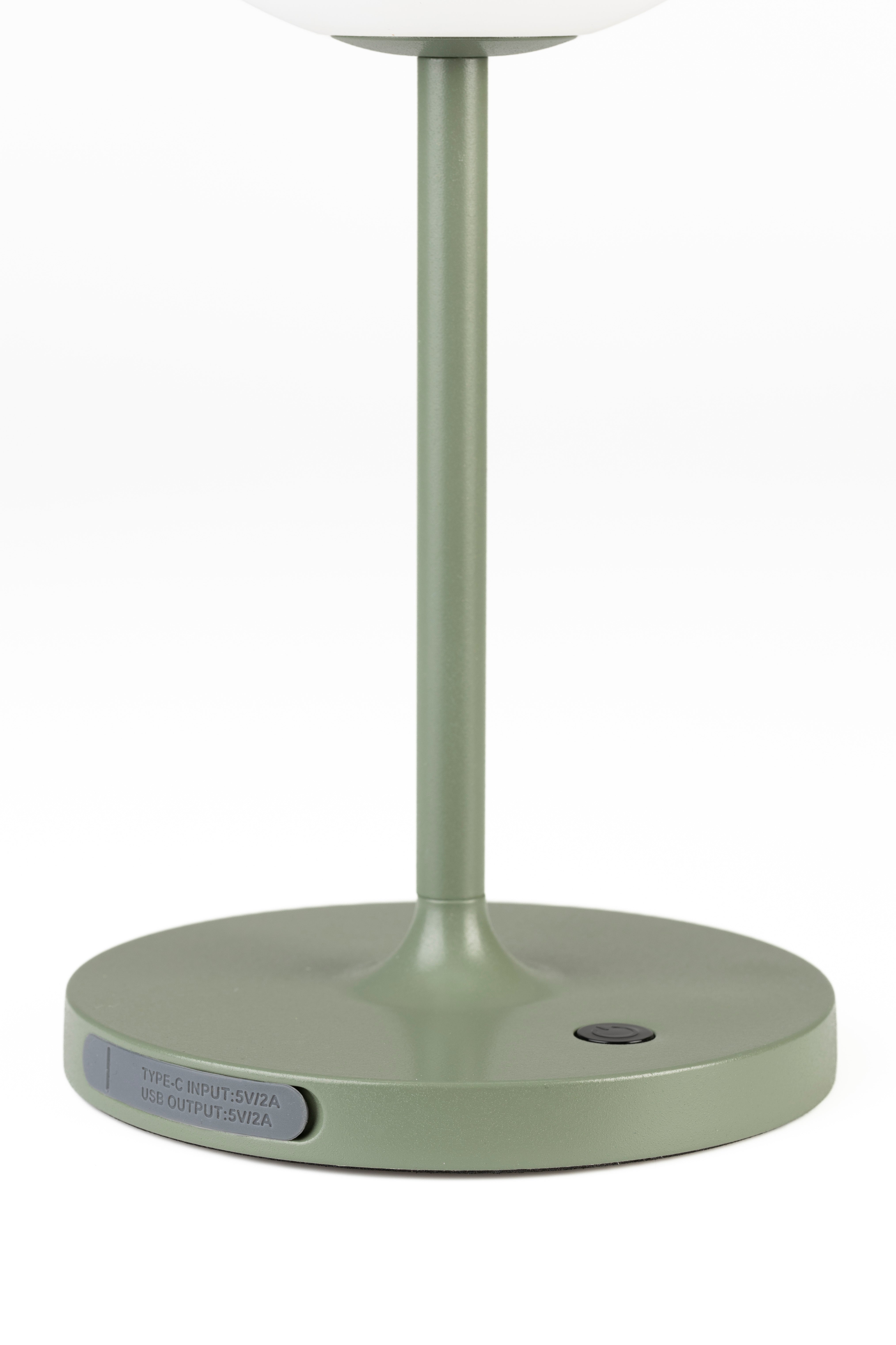 Table Lamp Hub Green White Label Living    Eye on Design