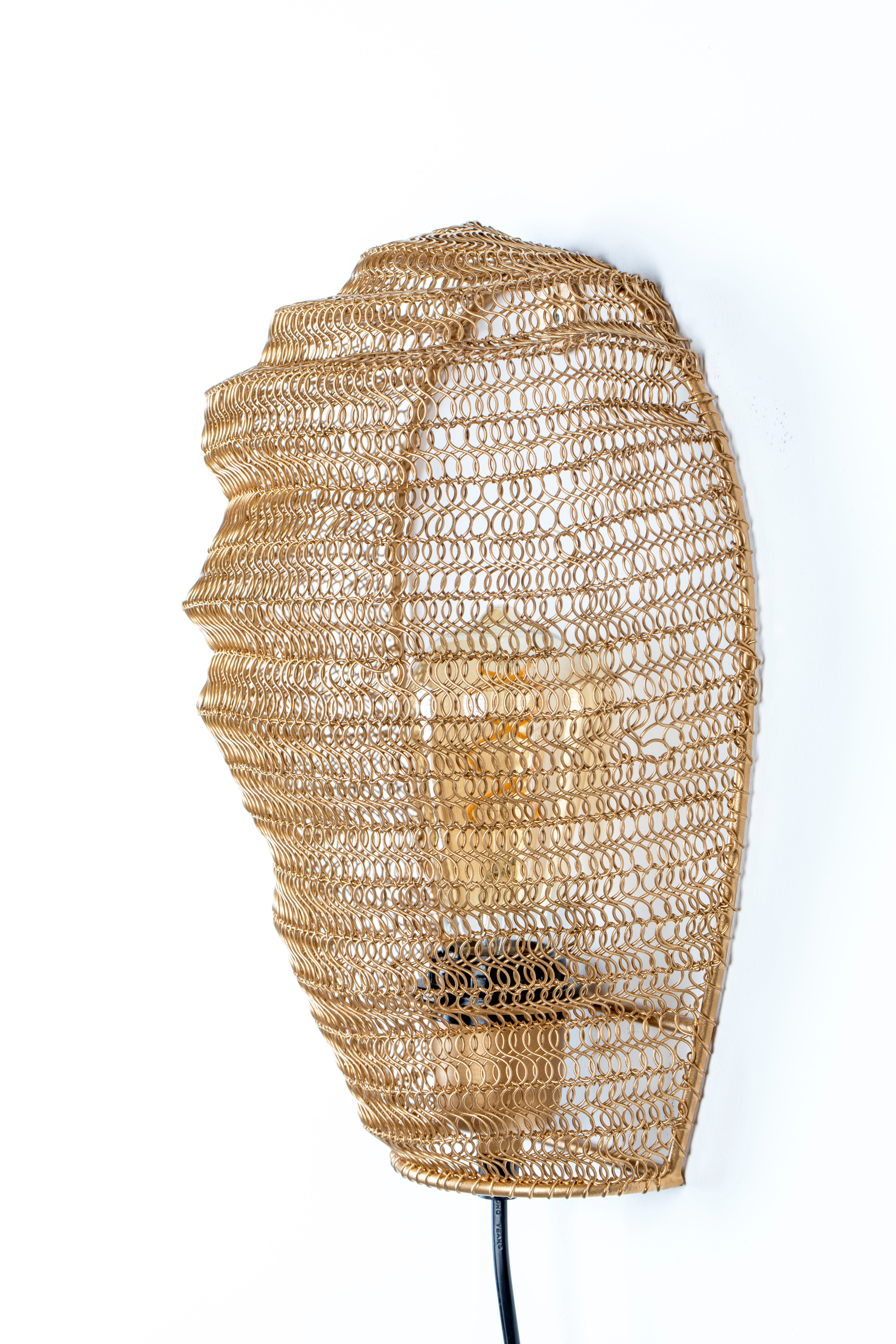 LENA gold wall lamp