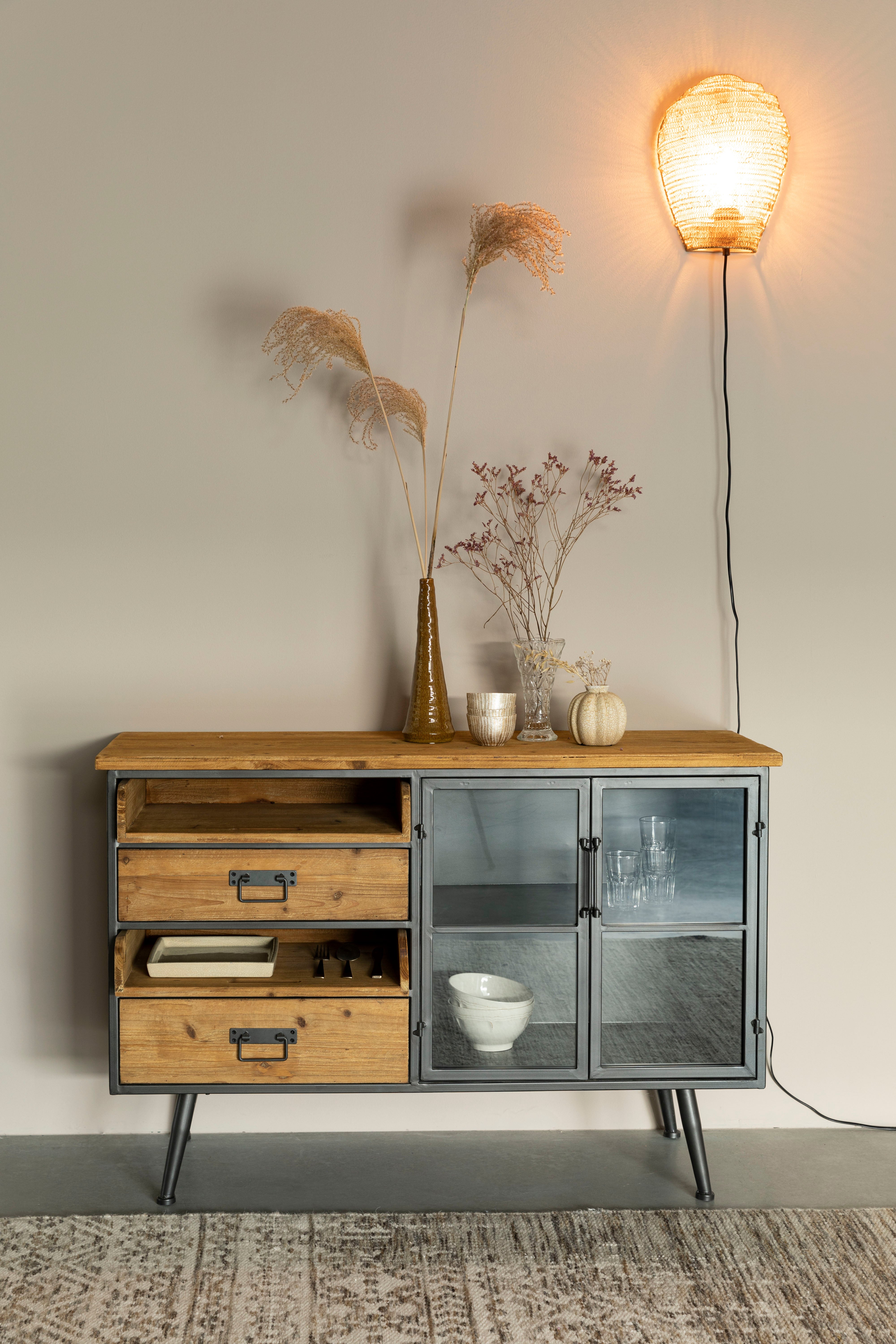 LENA gold wall lamp