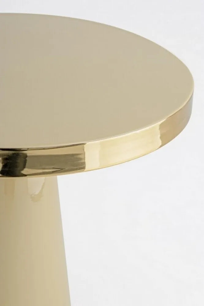 NANDIKA Beige Coffee Table with Gold