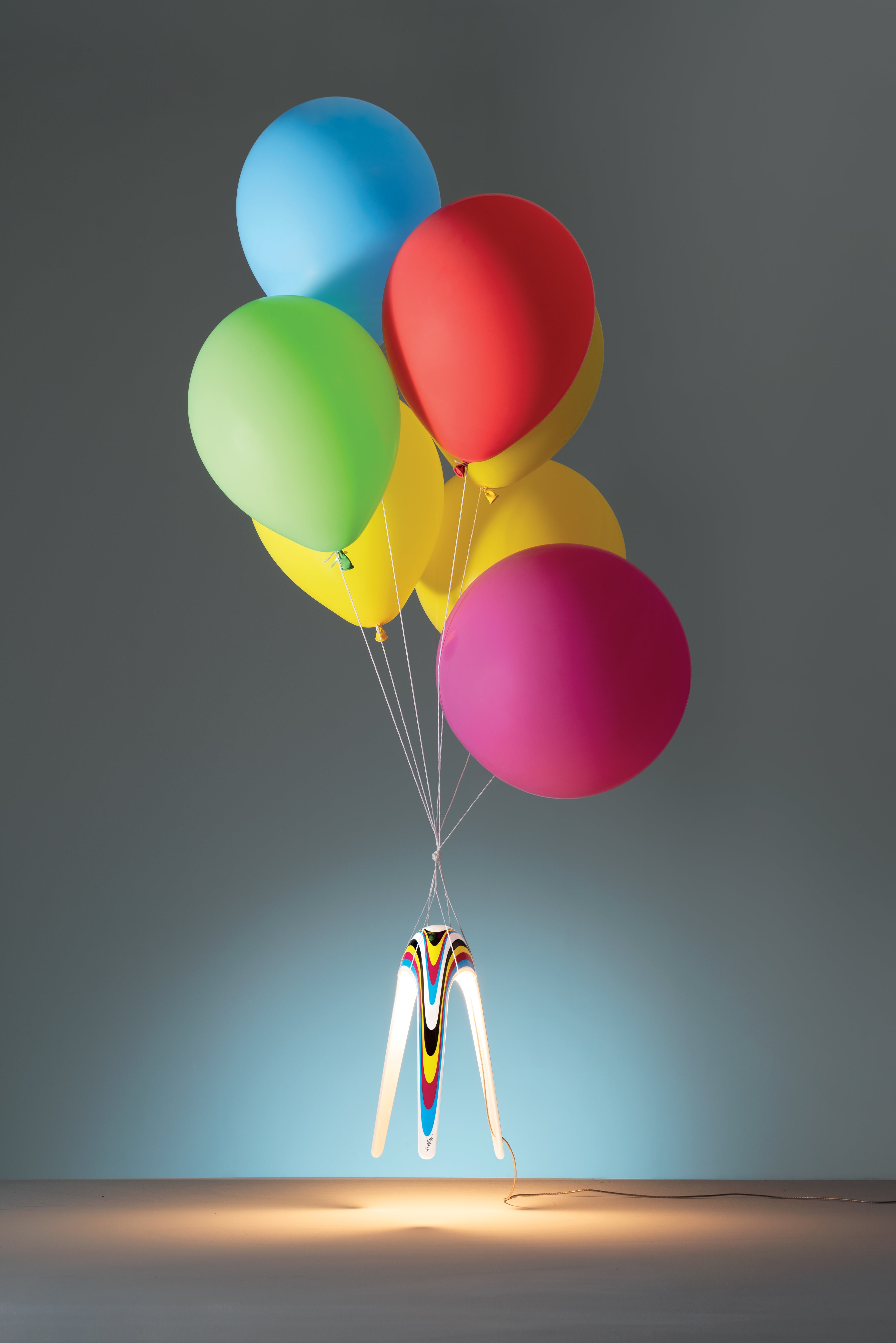 CYBORG Multicolored Table Lamp