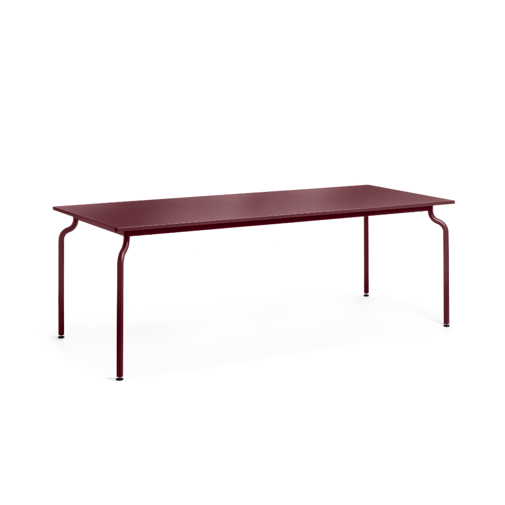 SOUTH burgundy garden table
