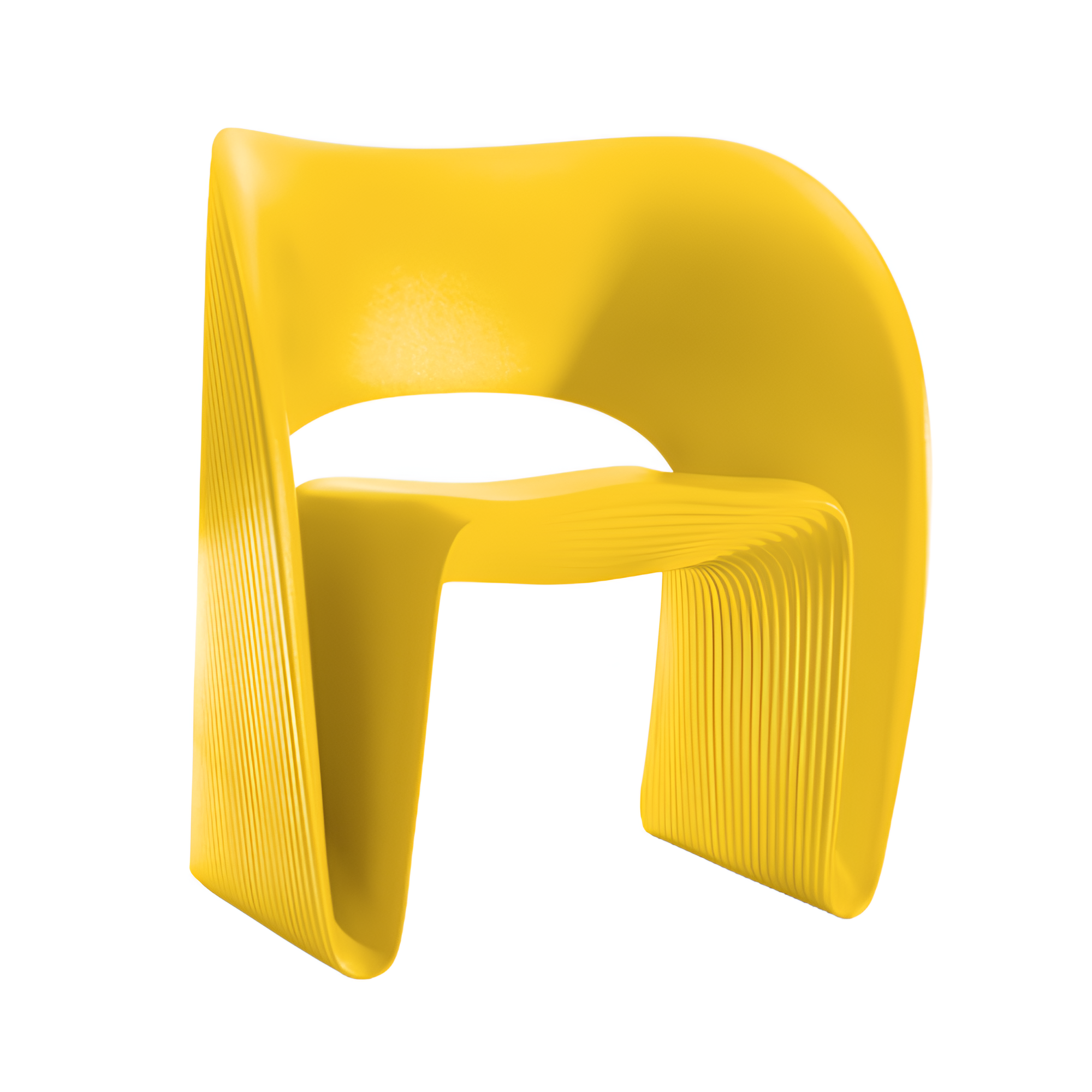 RAVIOLO armchair yellow