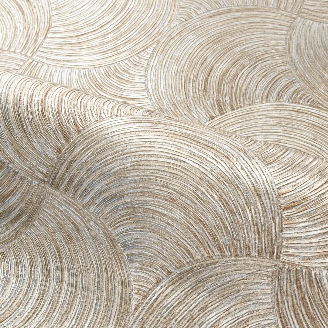 Metalltapete APHELIE - ARGENT silber