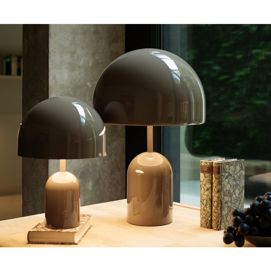 Bell brown table lamp